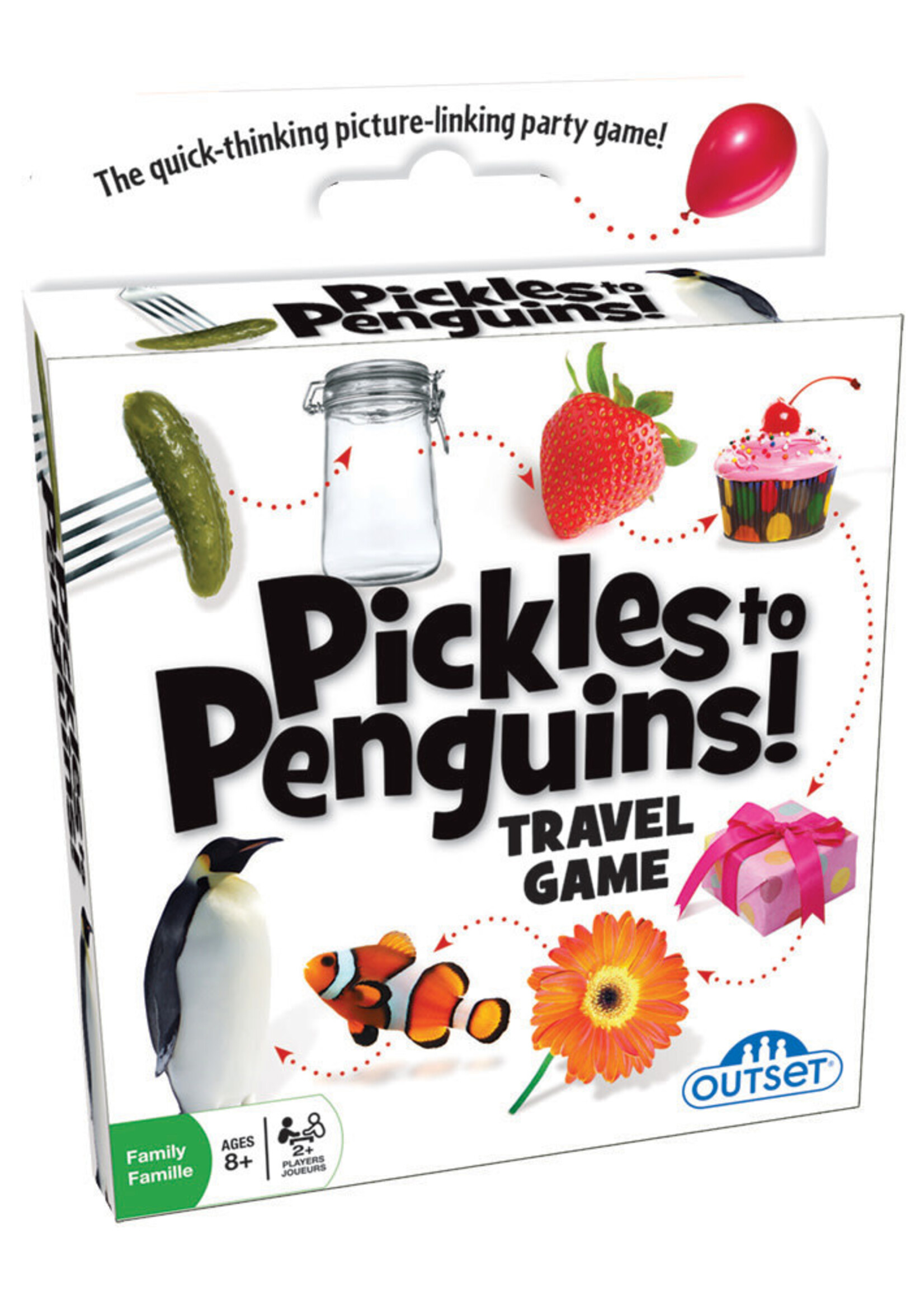 OUT PICKLES TO PENGUINS TRAVEL GAME