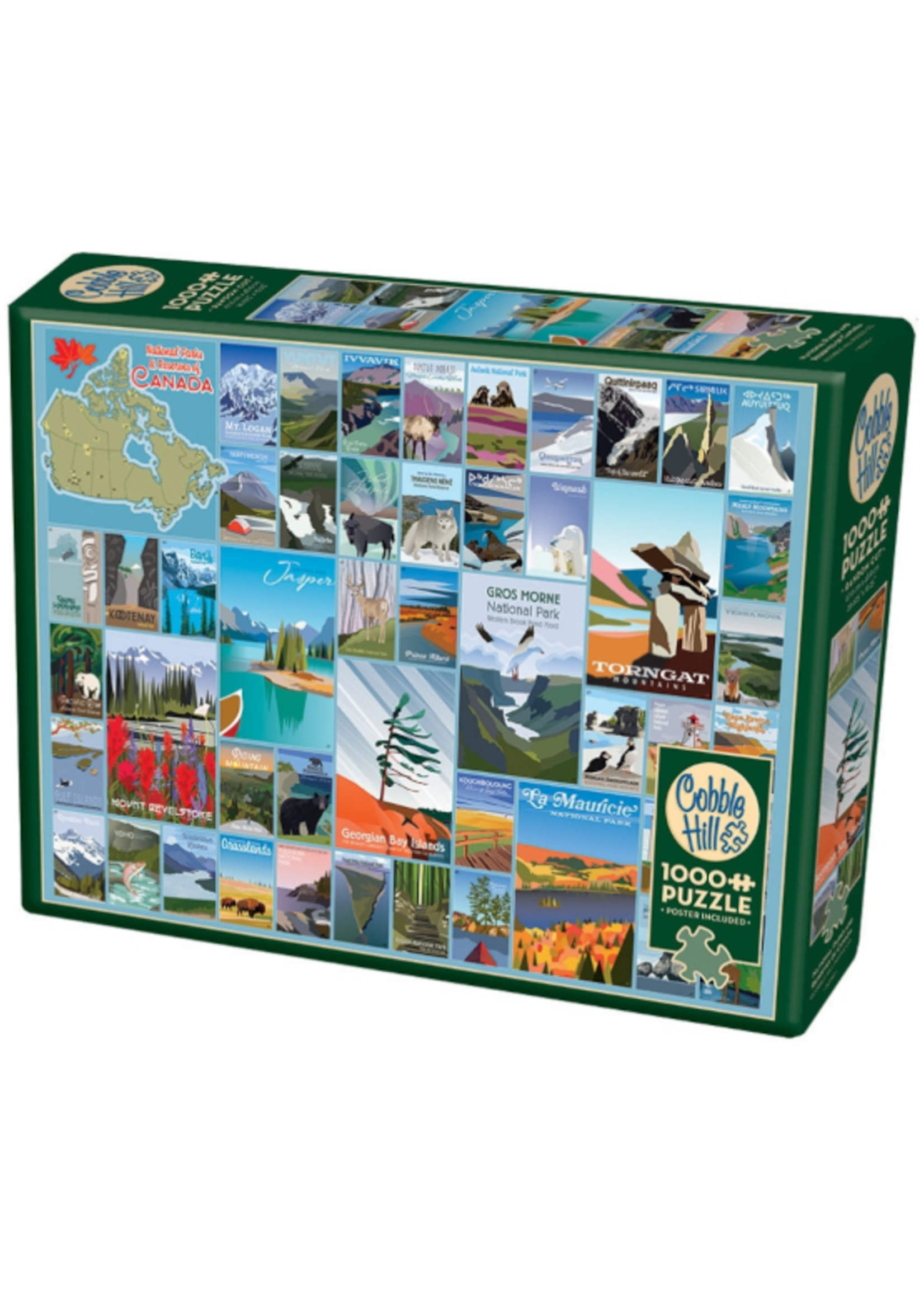 CBL 1000PC NATIONAL PARKS & RESERVES CANADA