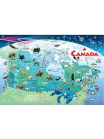 CBL 48PC  MAP OF CANADA