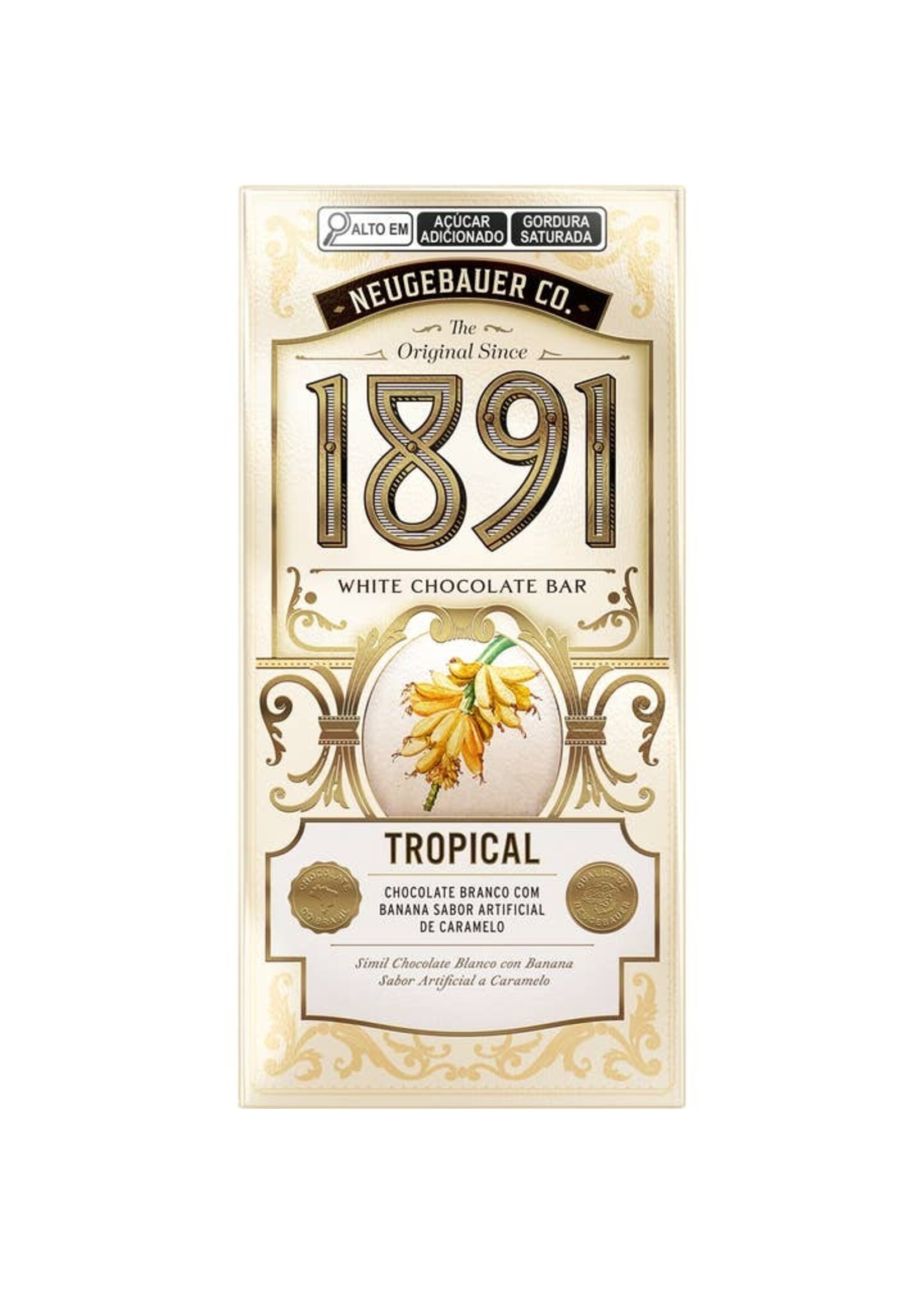 NEUGEBAUER CHOCOLATES NEU CHOC BAR TROPICAL