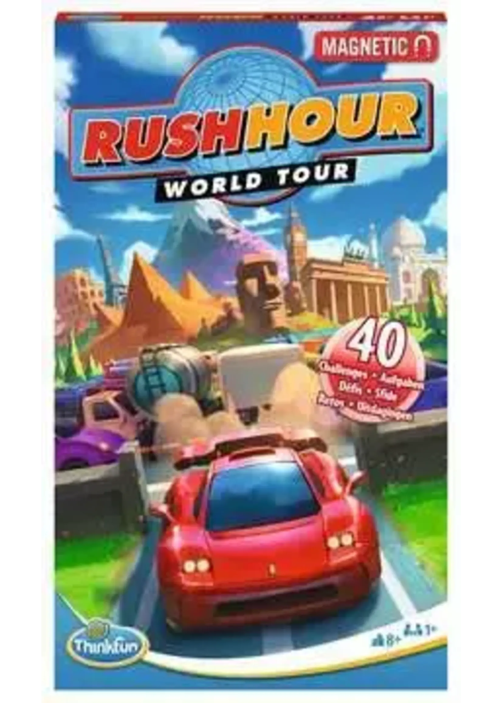 THF MAGNETIC PUZZLE RUSH HOUR WORLDTOUR