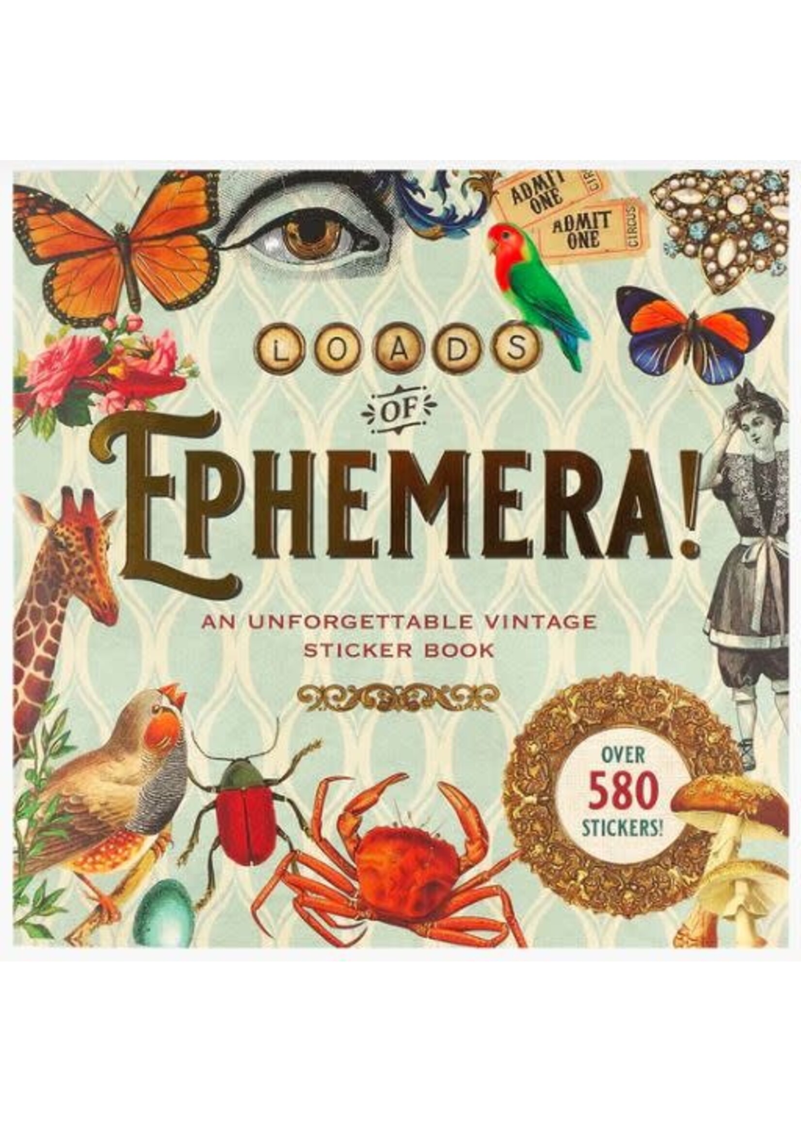 PPP STICKER BOOK MYSTICAL EPHEMERA
