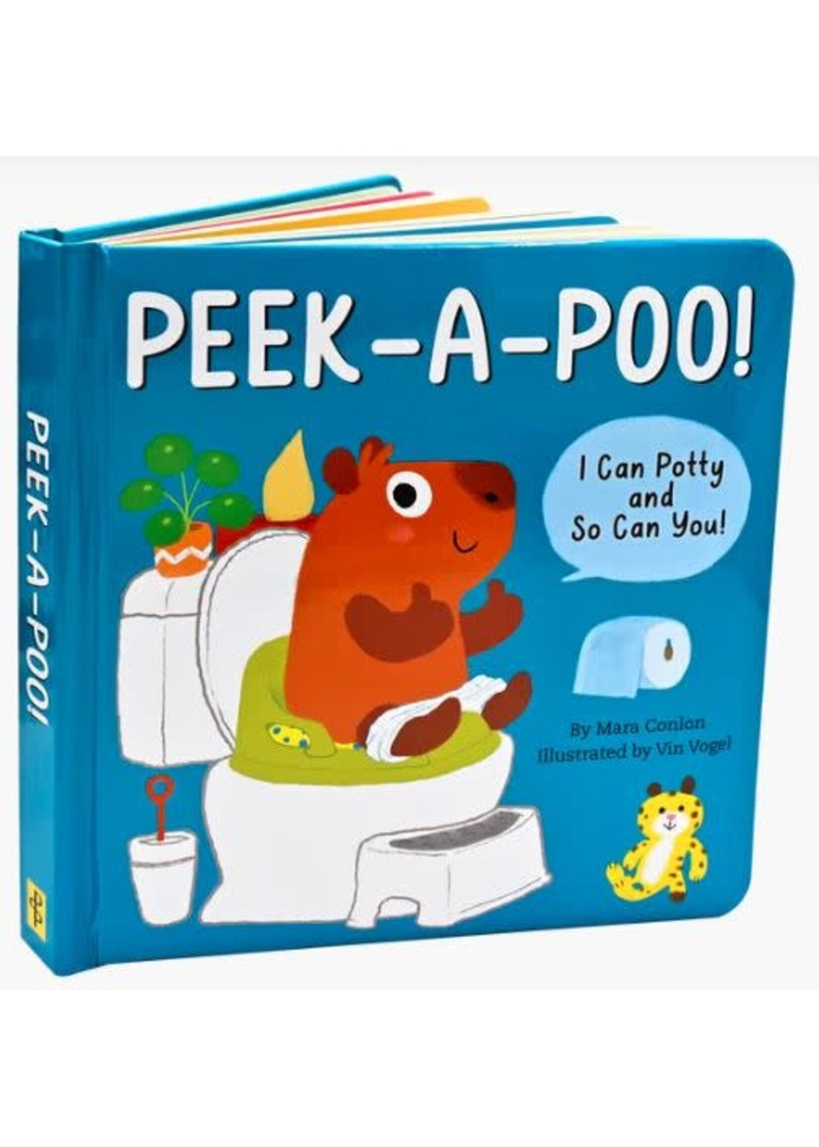 PPP BOARD BOOK PEEK A POO I CAN POTTY SO CAN YOU