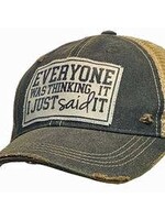 VINTAGE LIFE VIN TRUCKER HAT EVERYONE WAS THINKING