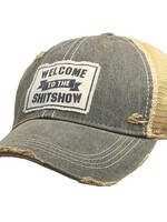 VINTAGE LIFE VIN TRUCKER HAT WELCOME TO THE SHIT SHOW