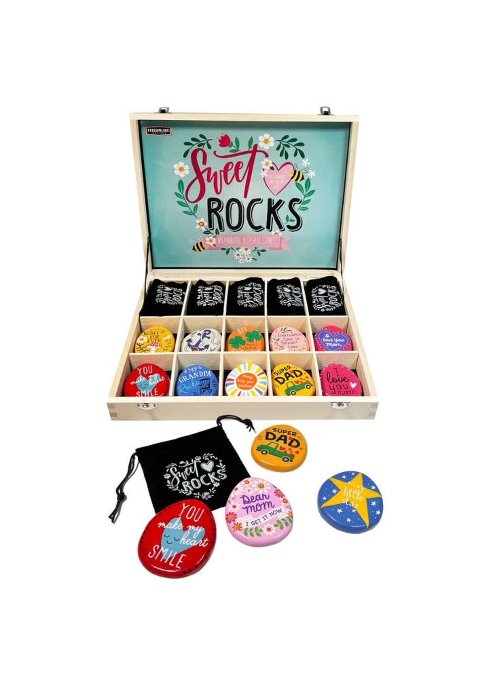 STR SWEET ROCKS STONES W/ BAG