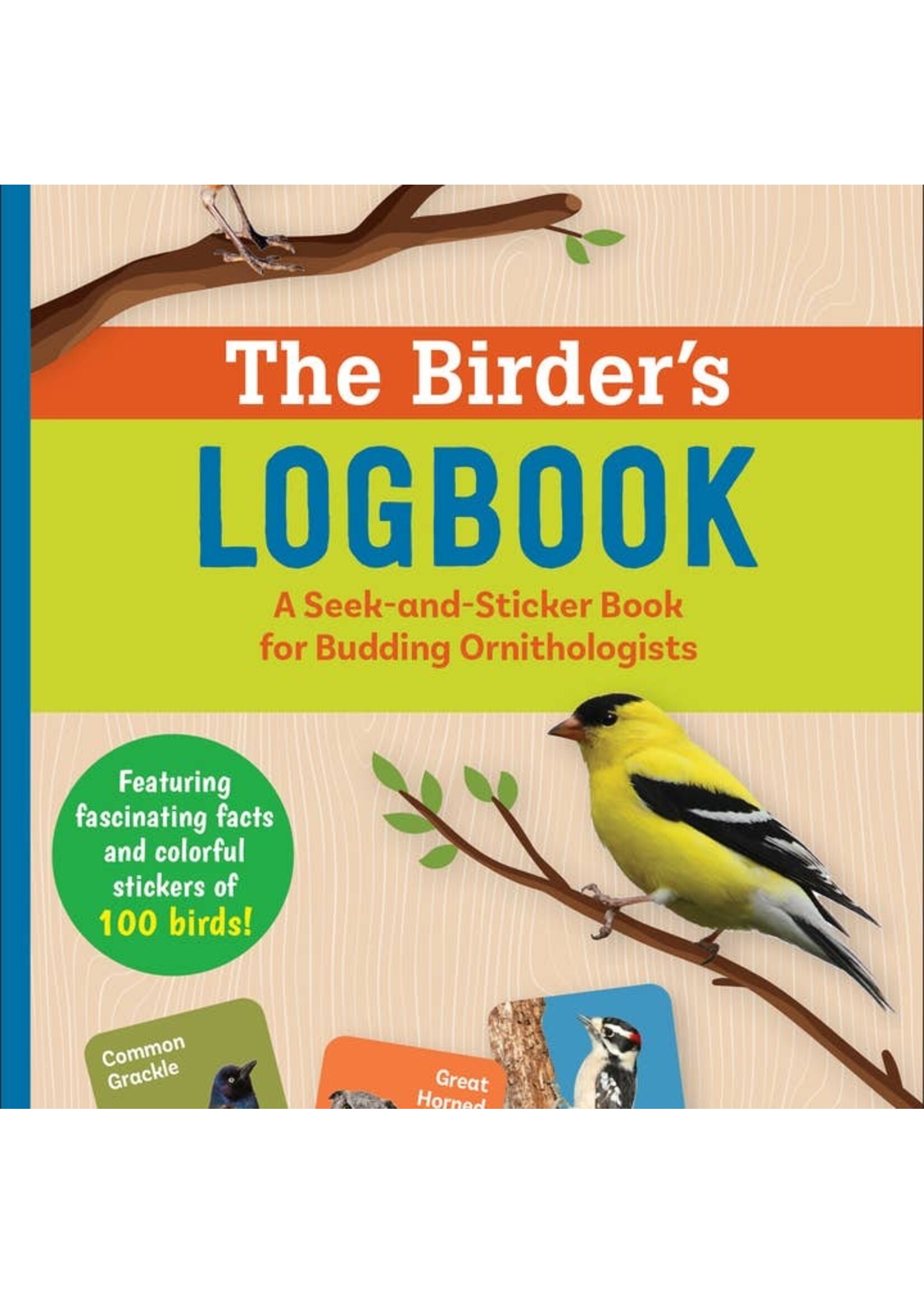 PPP BIRDER'S LOGBOOK STICKER ORNITHOLOGISTS