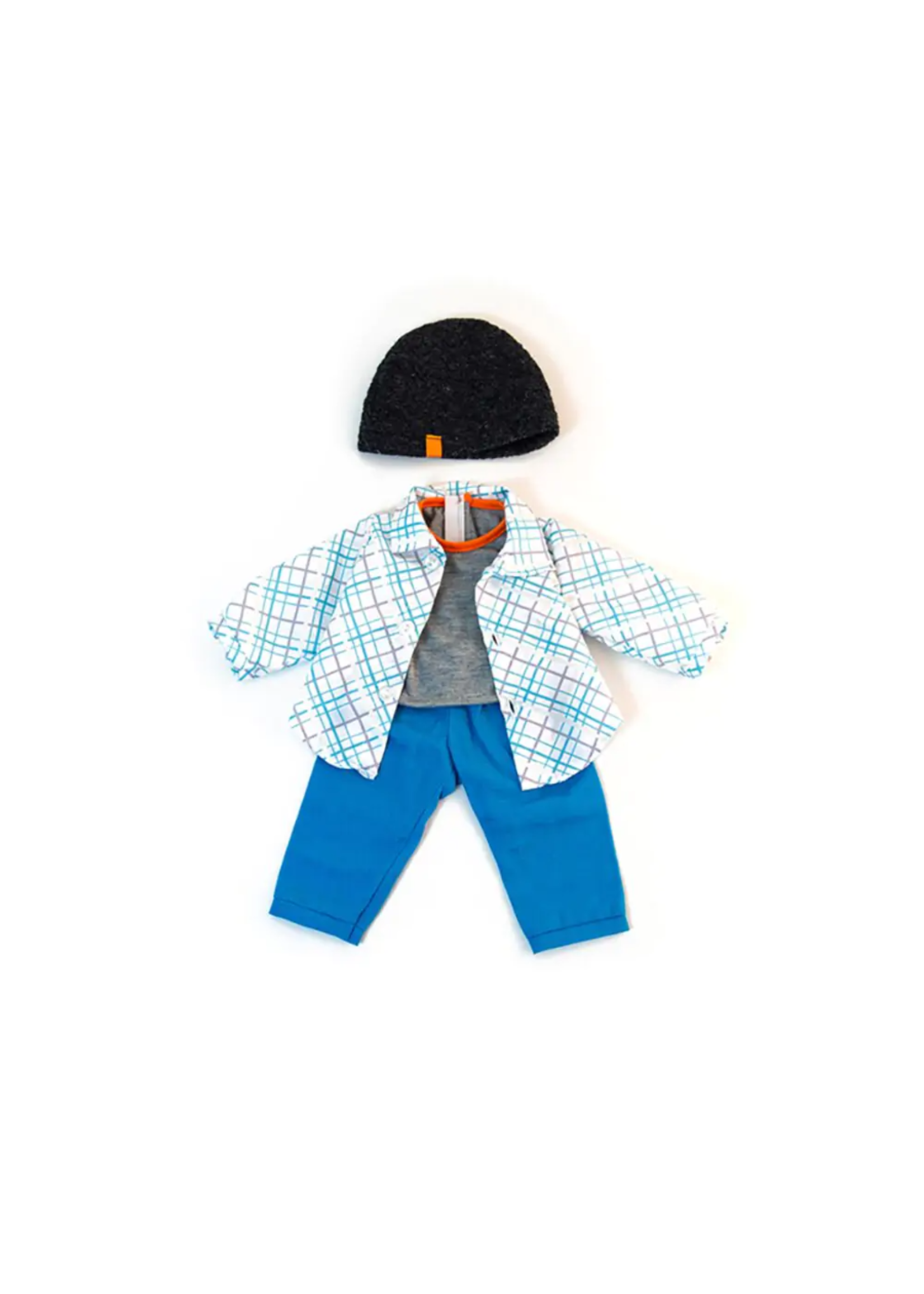 MINILAND MIN DOLL CLOTHES BLUE SET