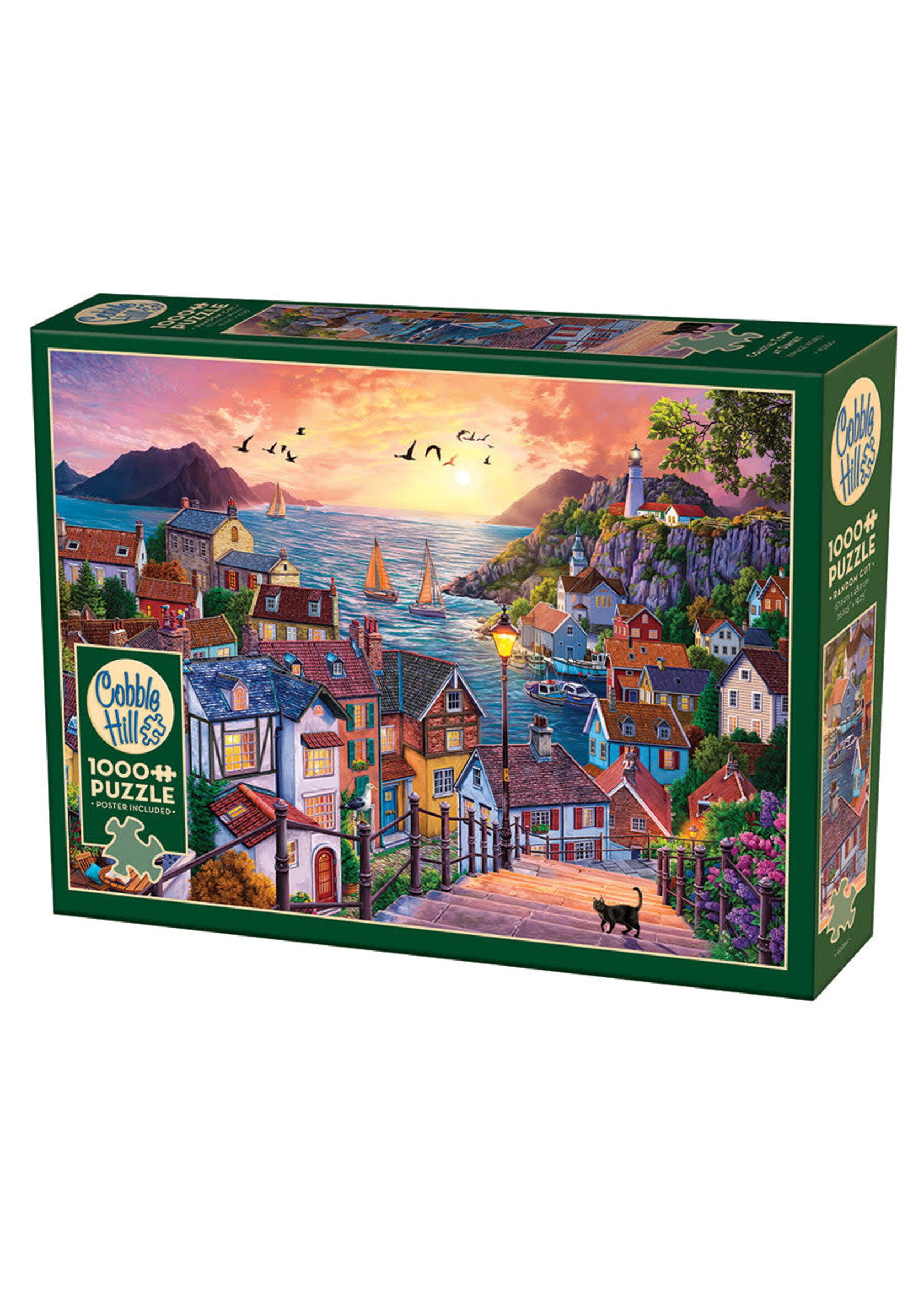 CBL 1000 COASTAL TOWN AT SUNSET