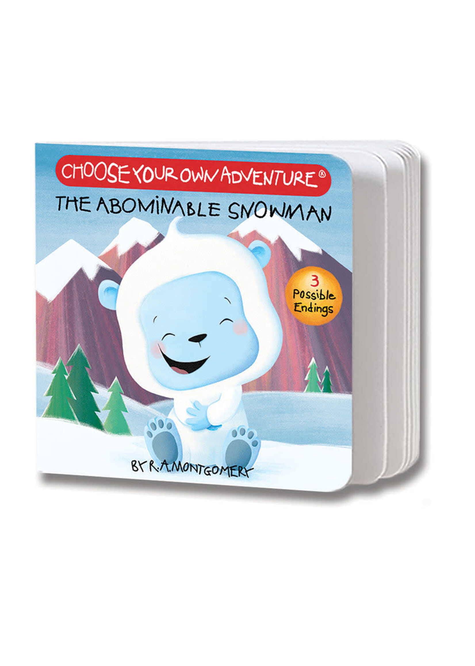 CHOOSE CHO BOARD BOOK THE ABOMINABLE SNOWMAN