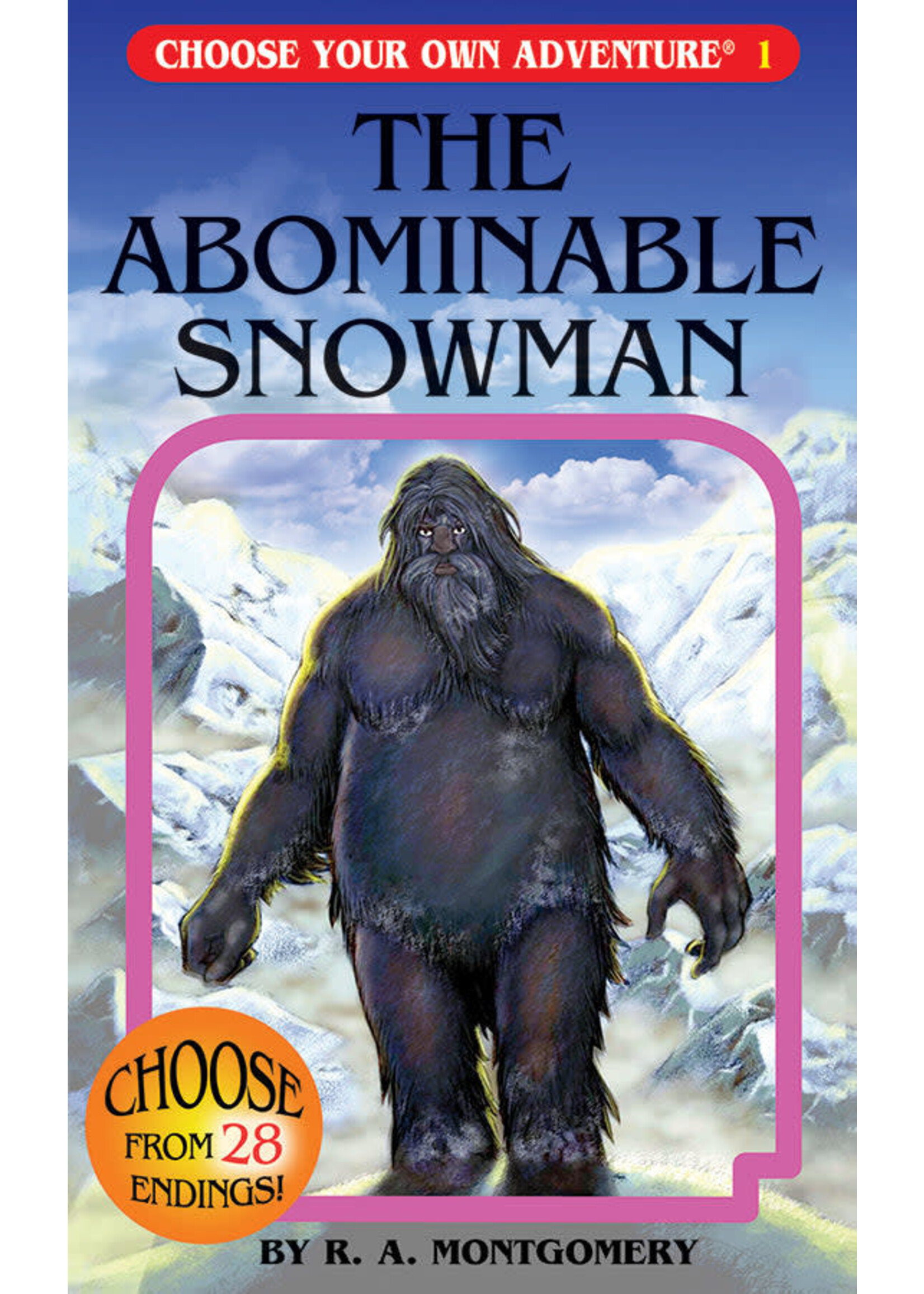 CHOOSE CHO CLASSIC BOOK THE ABOMINABLE SNOWMAN