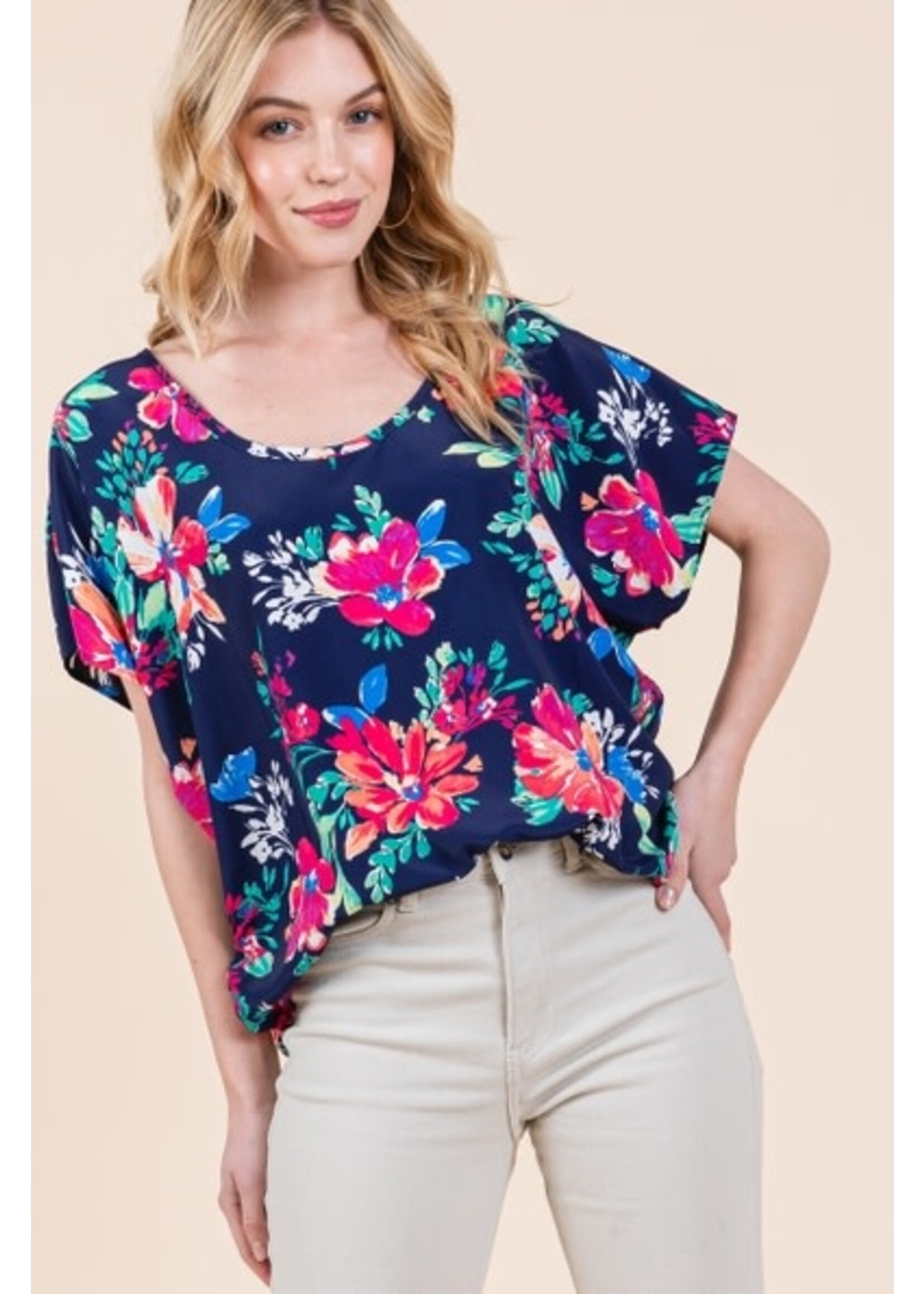 EMERALD EME ETK-9343 TOP MOROCCAN FLORAL
