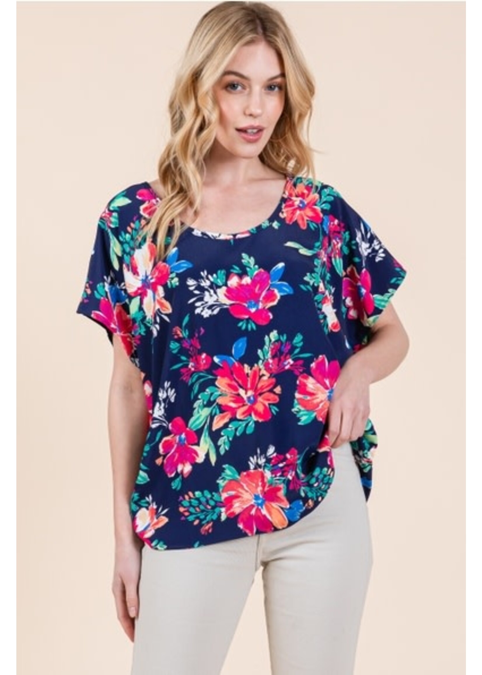 EMERALD EME ETK-9343 TOP MOROCCAN FLORAL