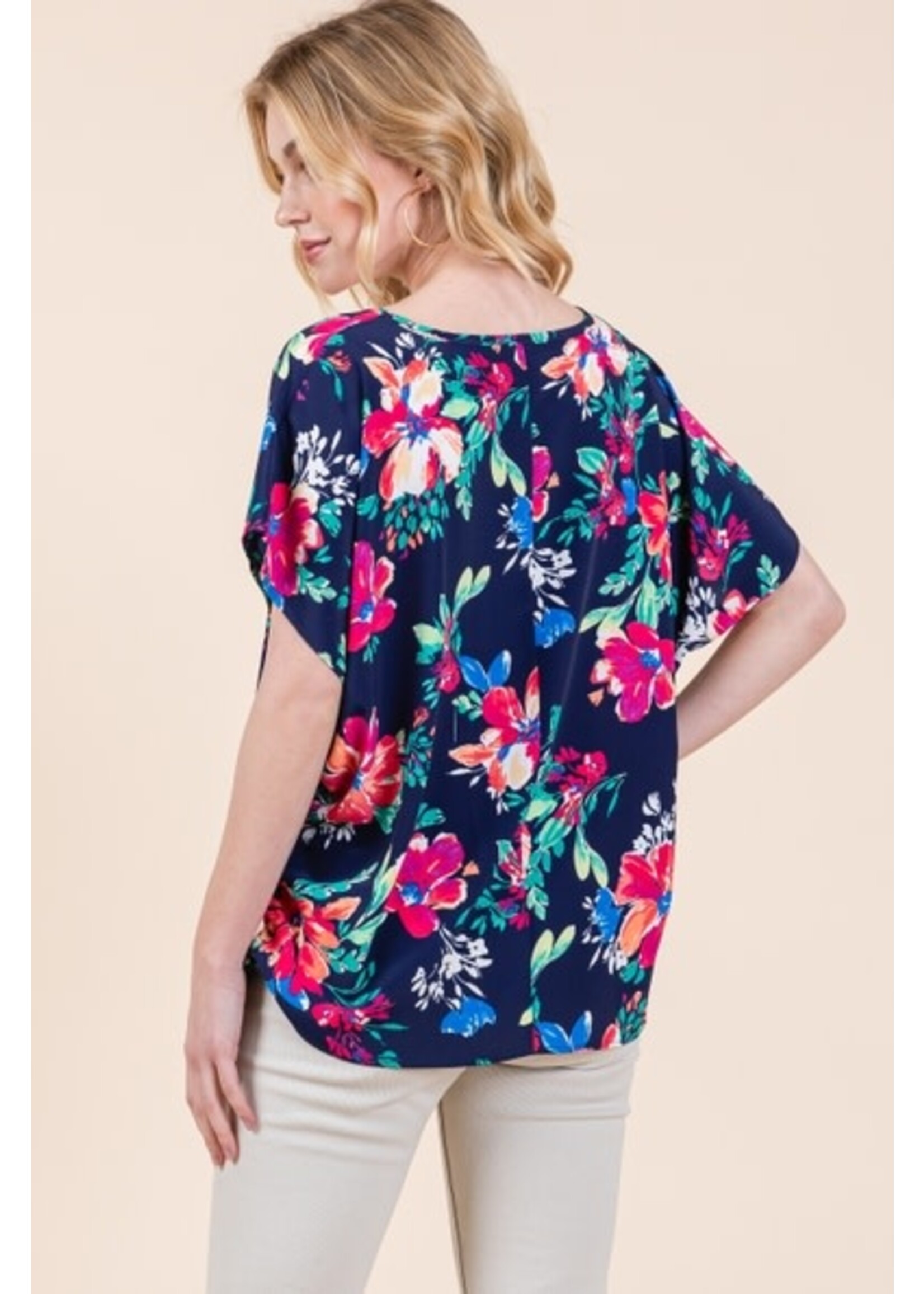 EMERALD EME ETK-9343 TOP MOROCCAN FLORAL