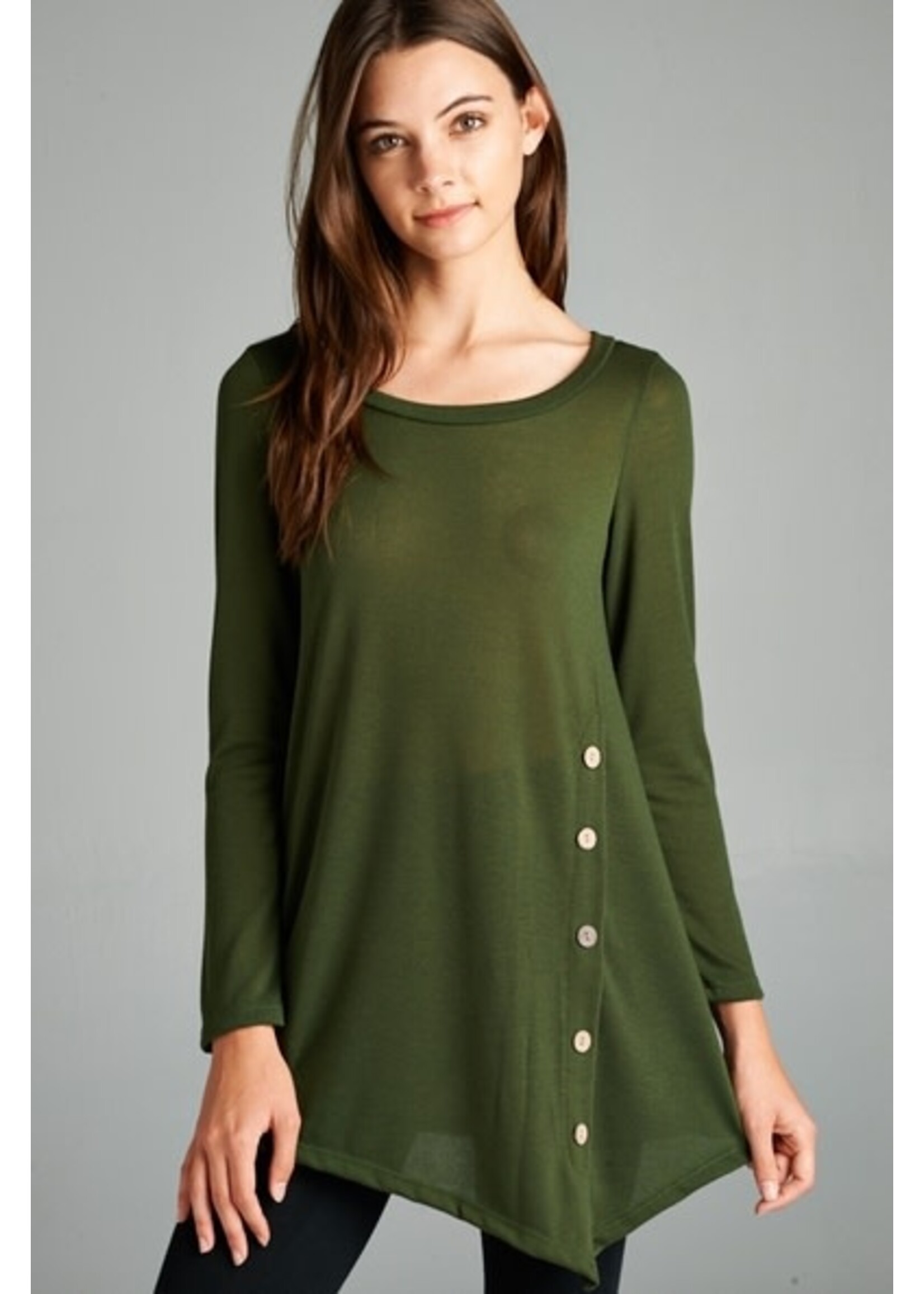 EMERALD EME ETK-3803 TUNIC HACCI SIDE BUTTON