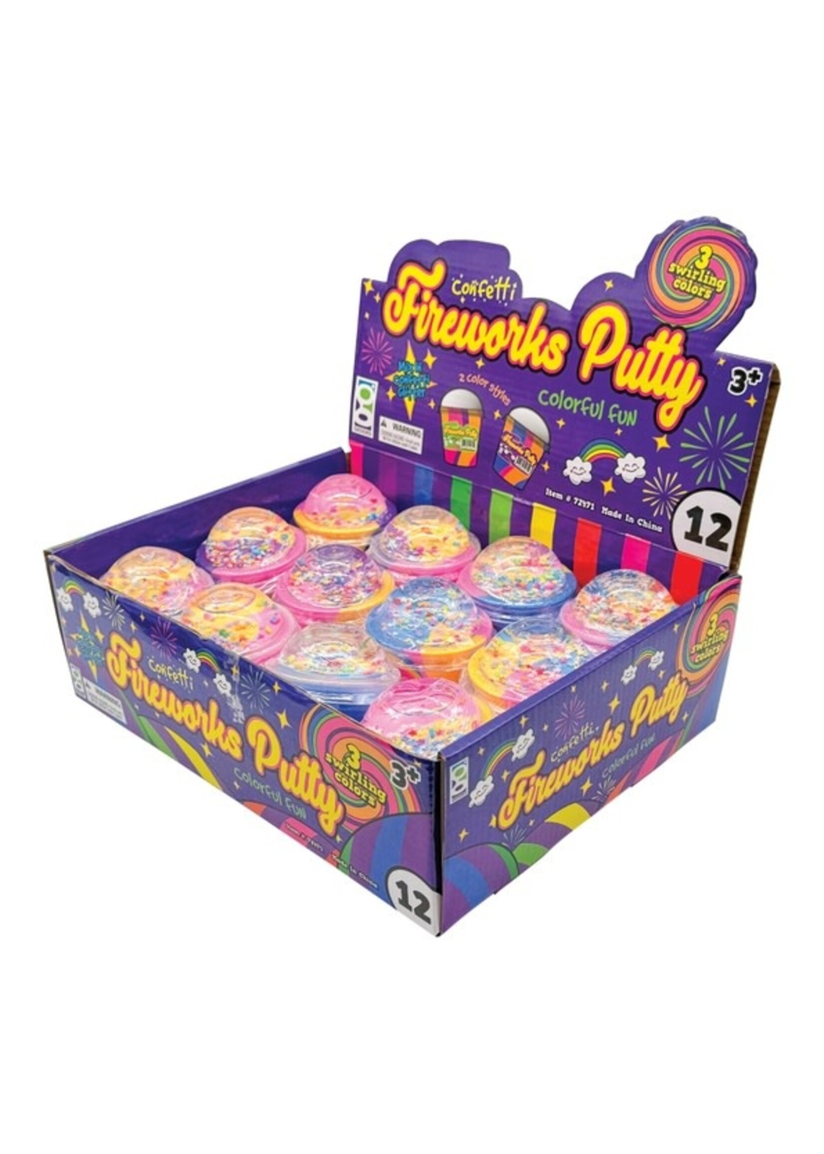GED PUTTY CONFETTI FIREWORKS