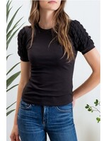 BLU PEPPER BLU TB8662 TOP KNIT POPCORN SLV
