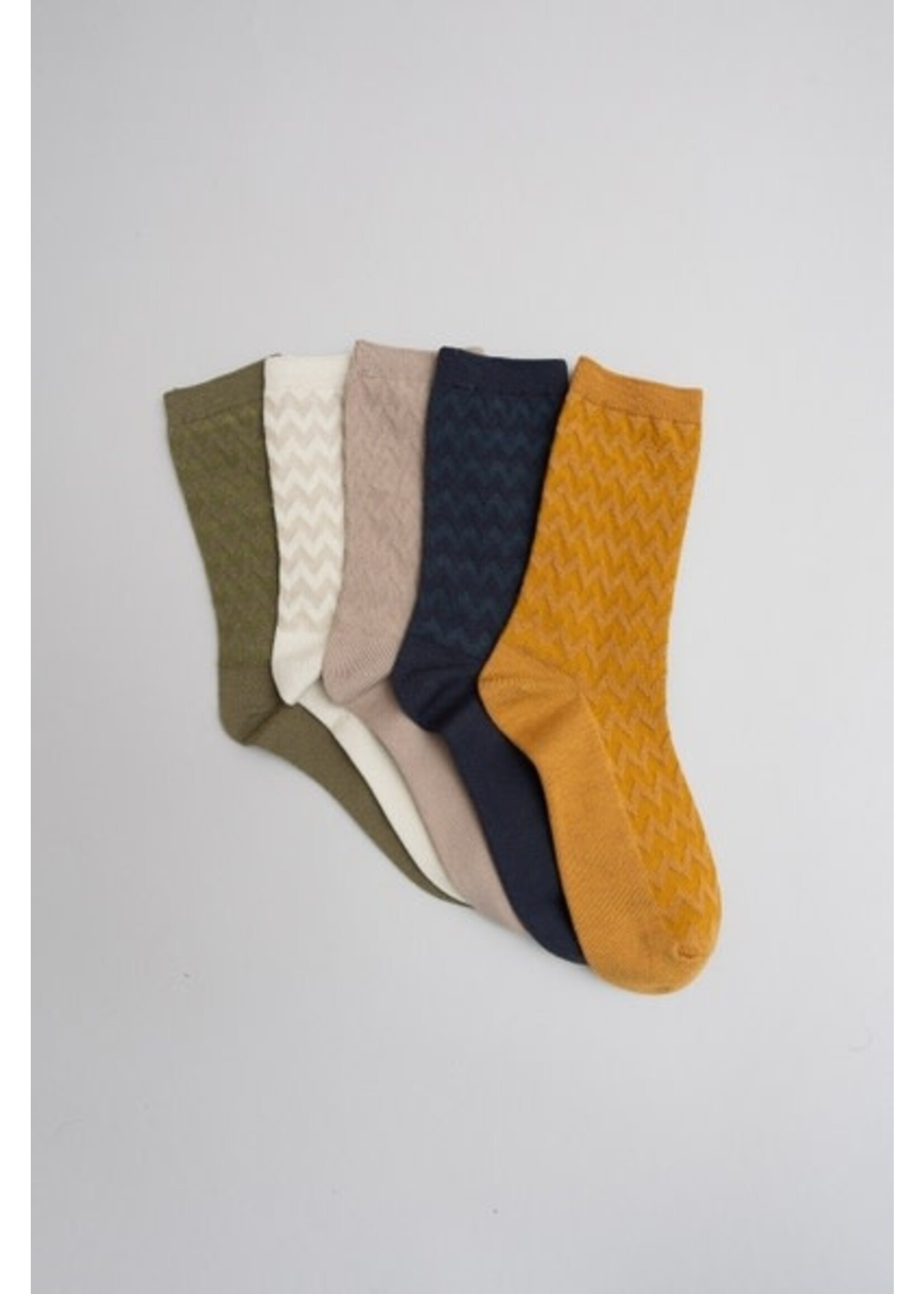 LET YYS-9708 SOCKS ZIG ZAG