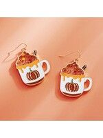 FASHION CITY FAC EARRING HOOK PUMPKIN SPICE