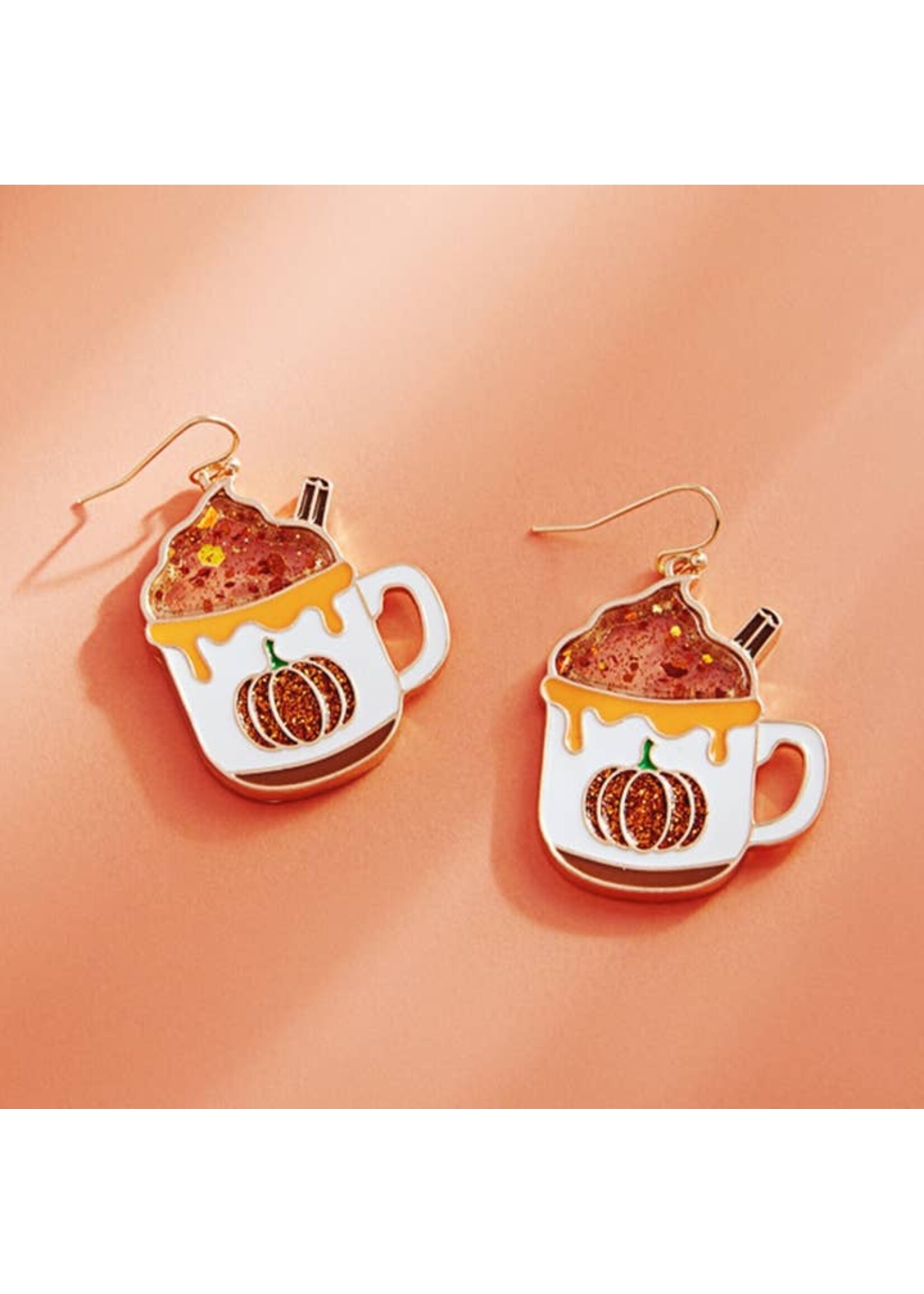 FASHION CITY FAC EARRING HOOK PUMPKIN SPICE