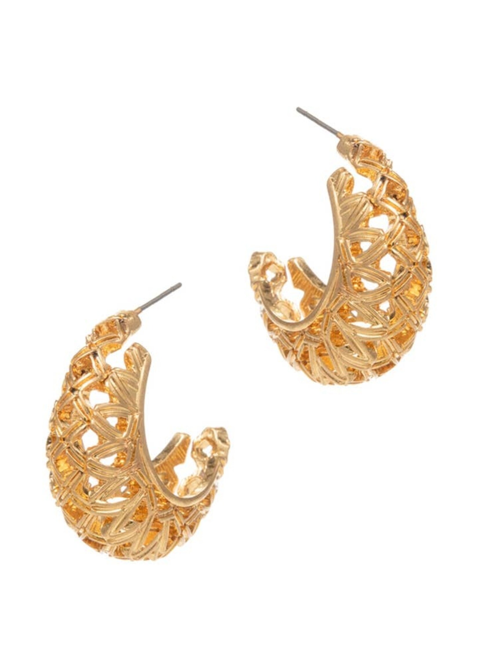 FASHION CITY FAC EARRING LATTICE