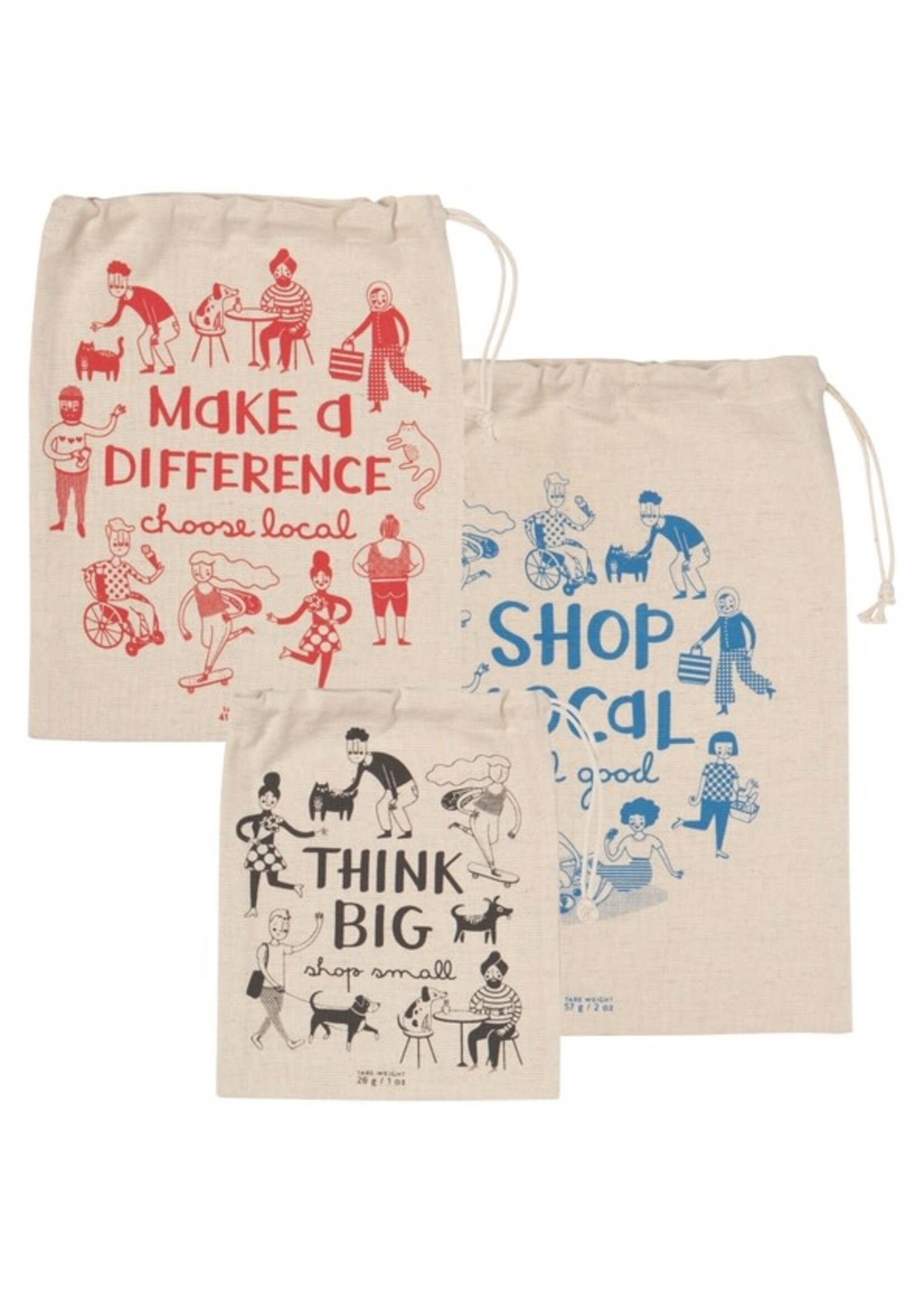 DANICA BRANDS DAN PRODUCE BAGS SET 3 SHOP LOCAL