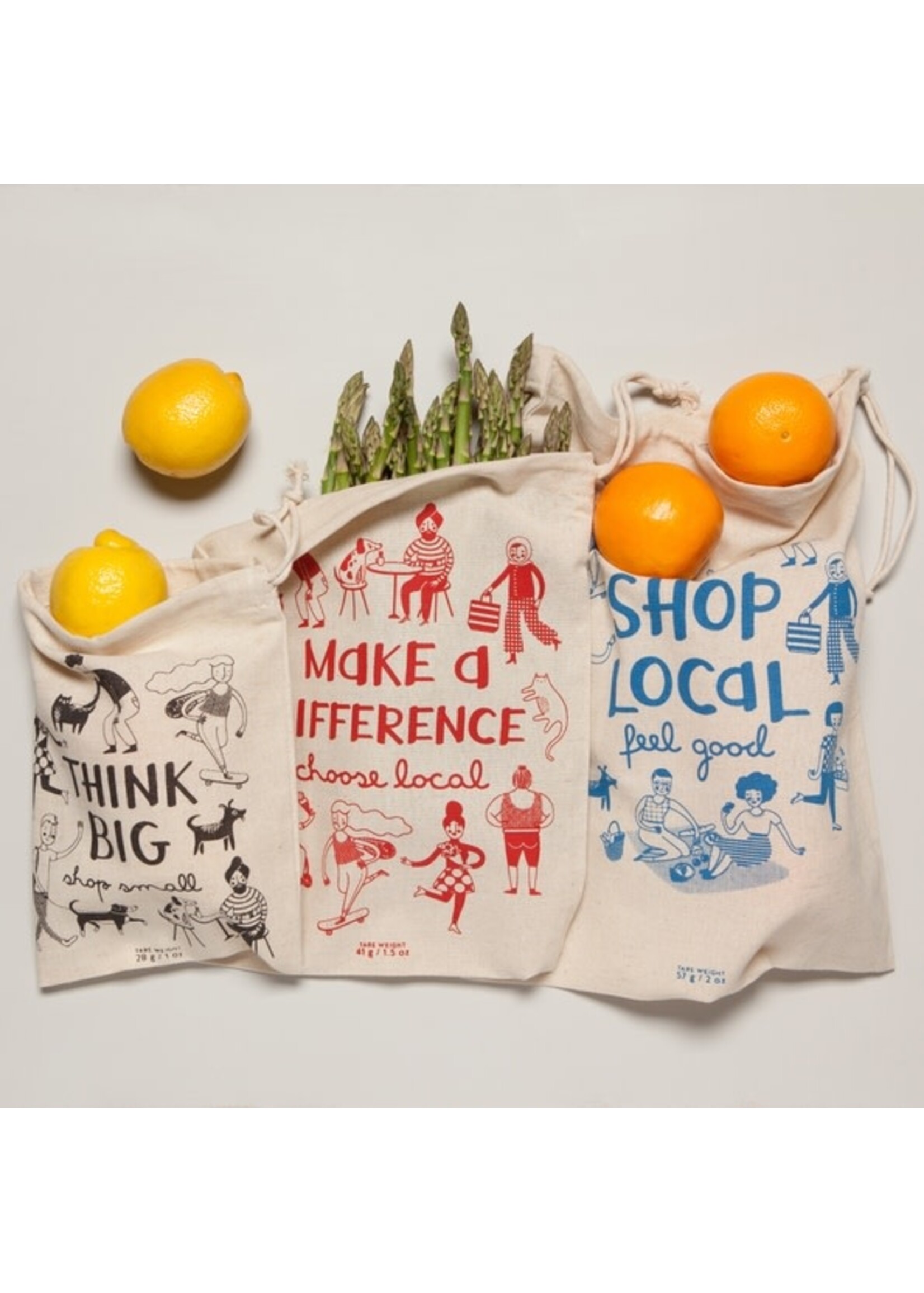 DANICA BRANDS DAN PRODUCE BAGS SET 3 SHOP LOCAL