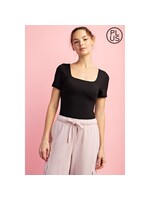 RAE MODE RAE+ T9935PL BODYSUIT SQ NECK SHORT SLV