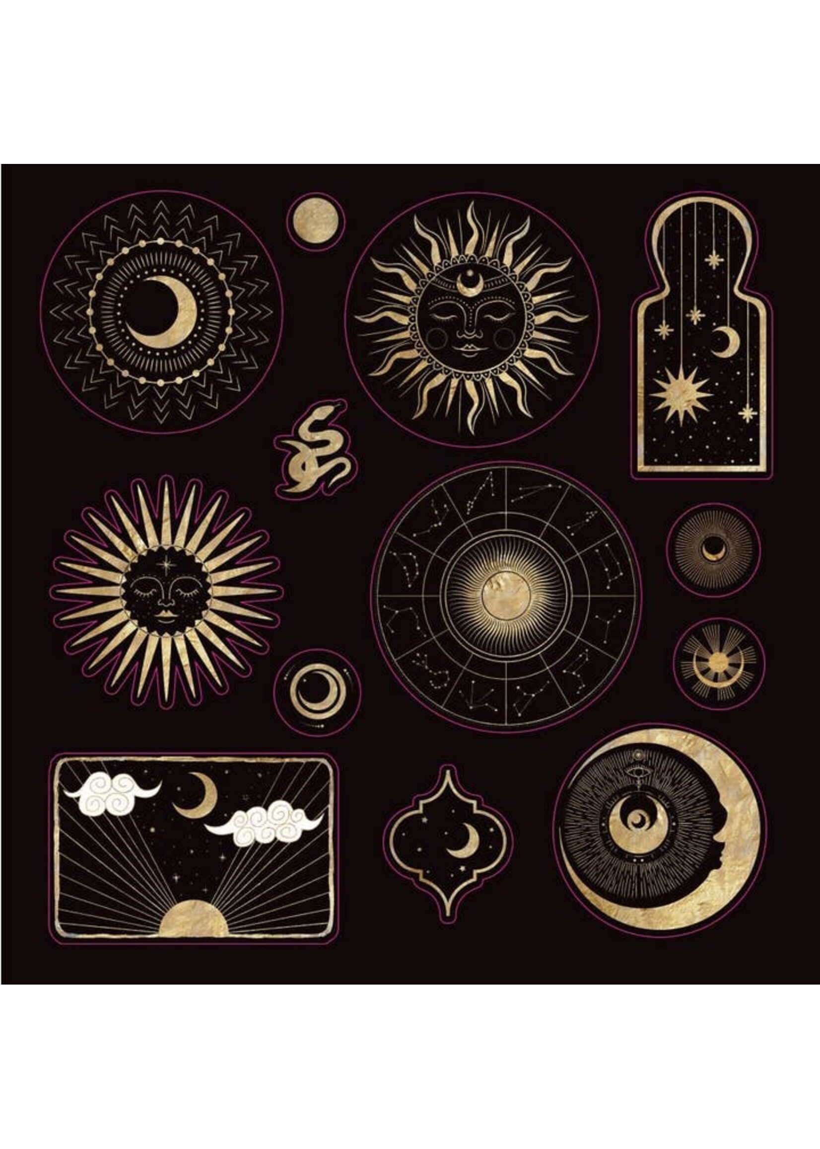 PPP ADULT STICKER BOOK CELESTIAL
