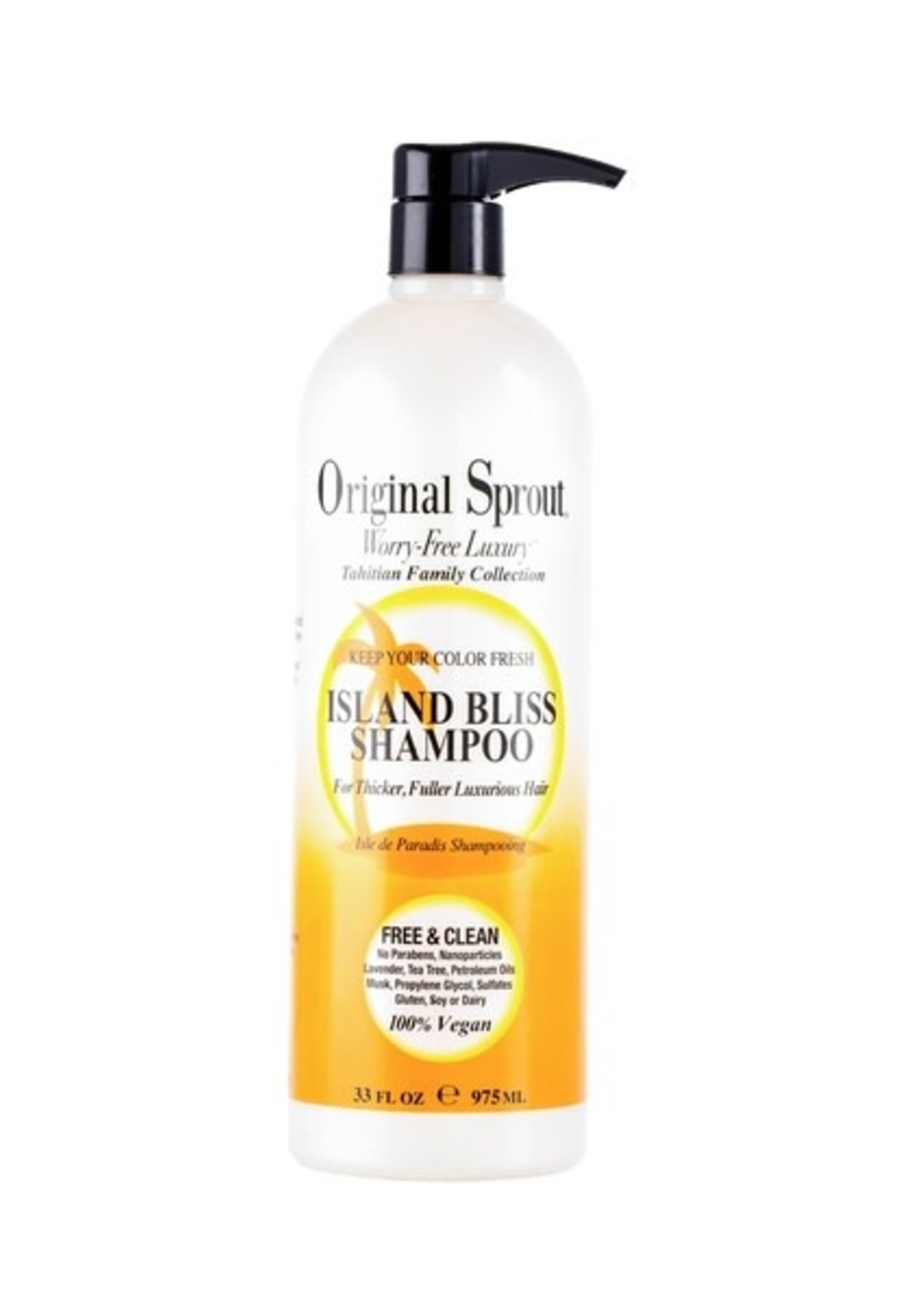 ORG 33OZ SHAMPOO ISLAND