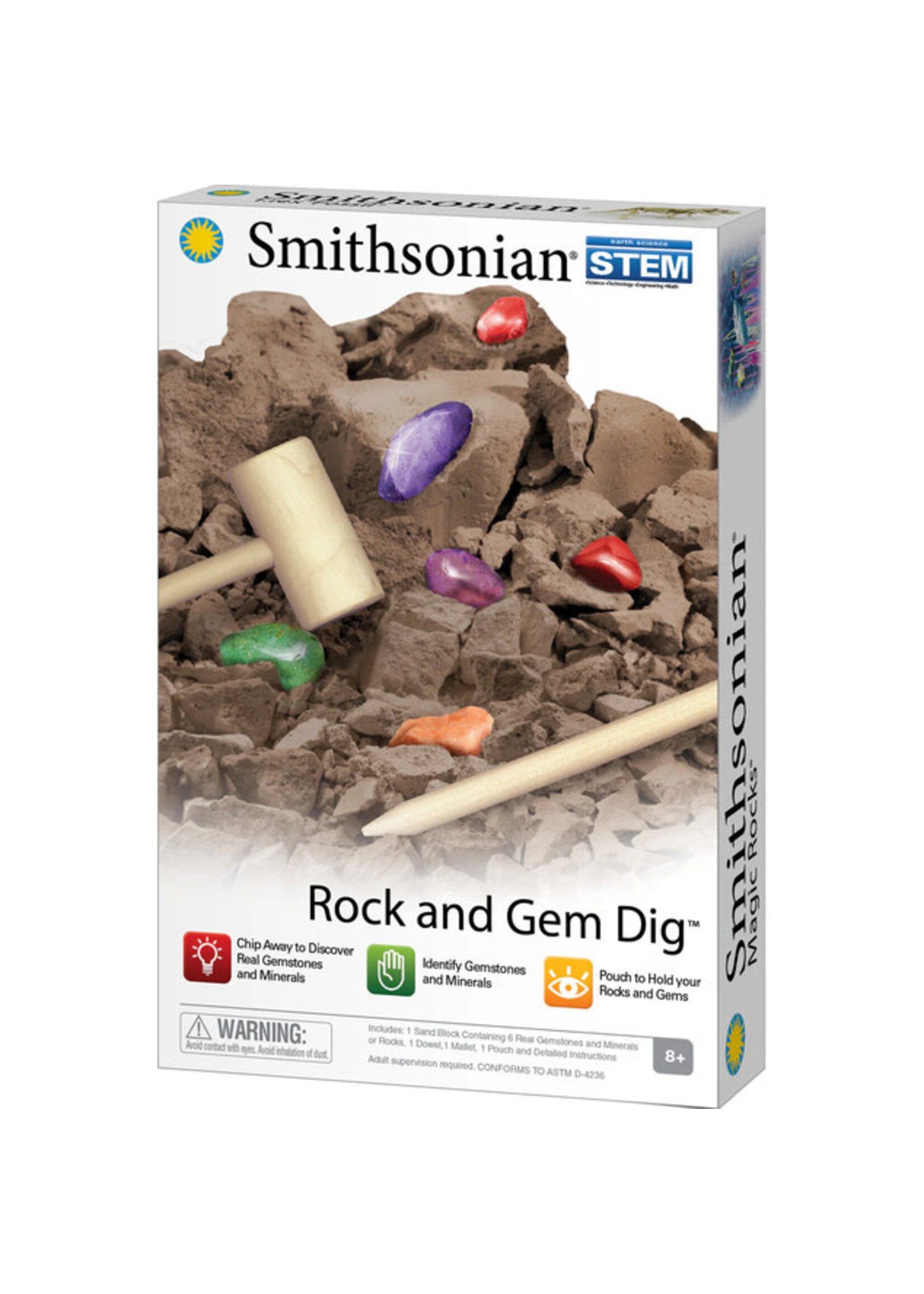 SMITHSONIAN SMI ROCK AND GEM DIG
