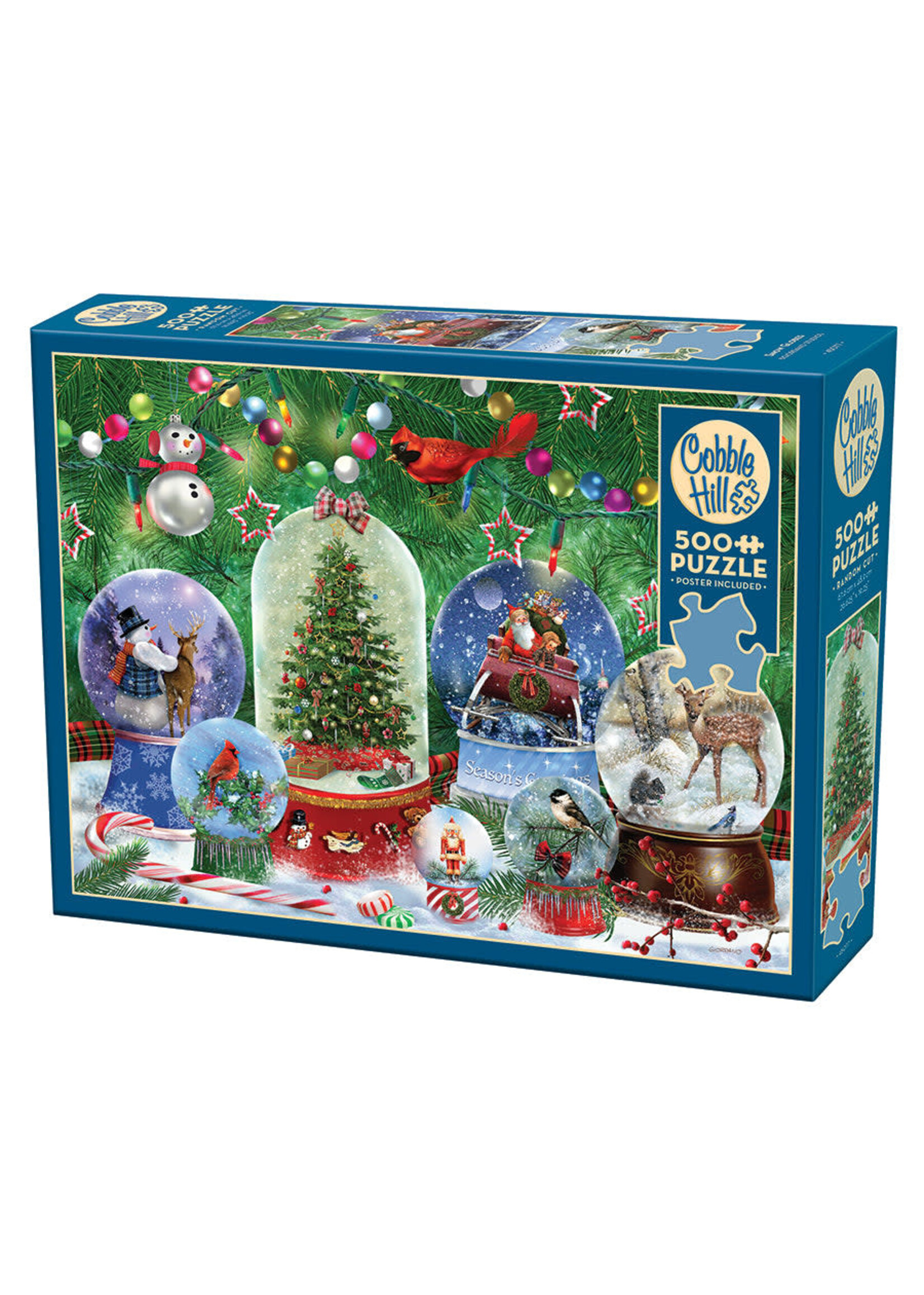 CBL 500PC SNOW GLOBES