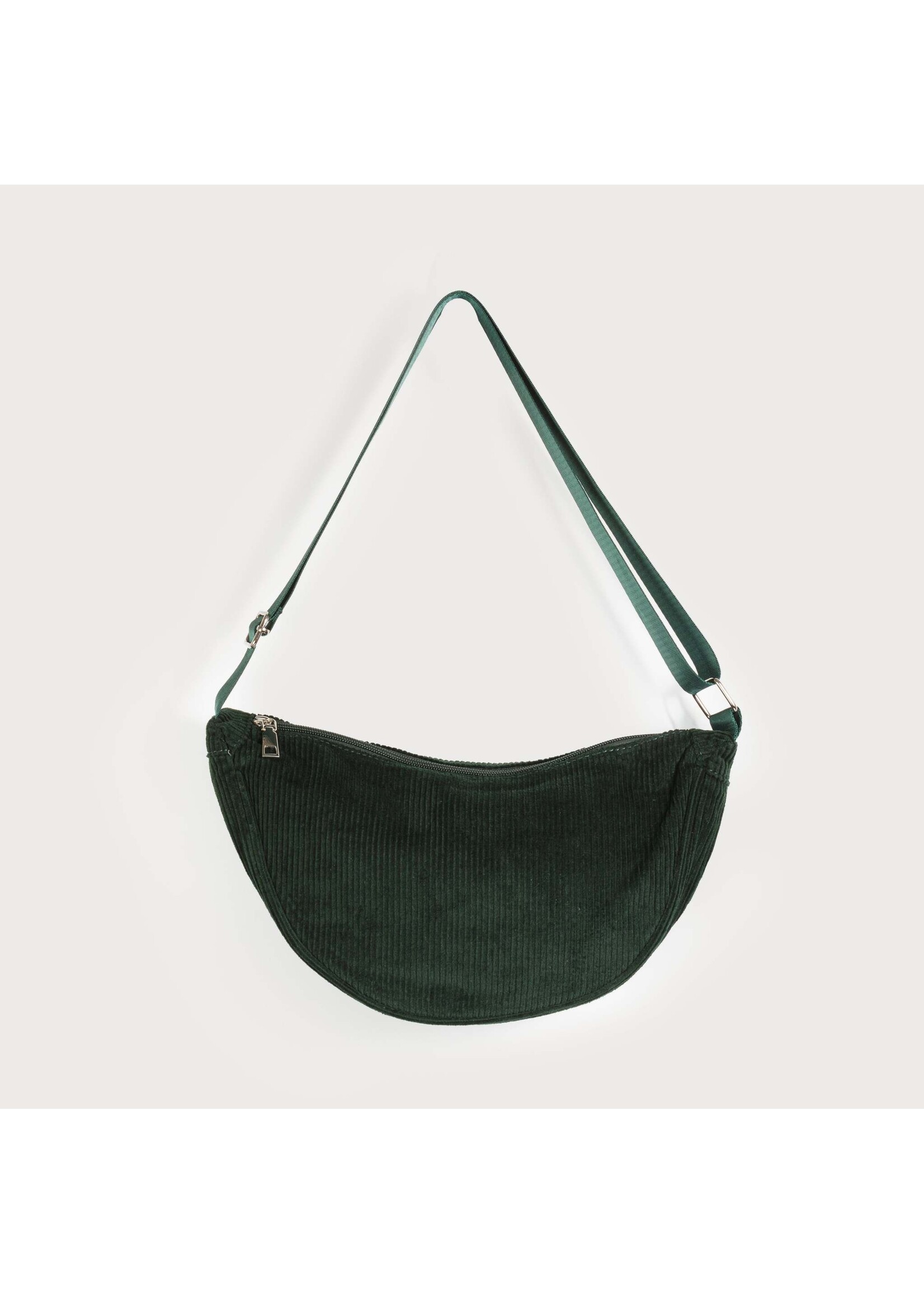 CARACOL CAR 713 BAG CORDUROY HALF MOON