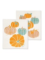 ABBOTT ABB DISHCLOTH PASTEL PUMPKINS 2pk