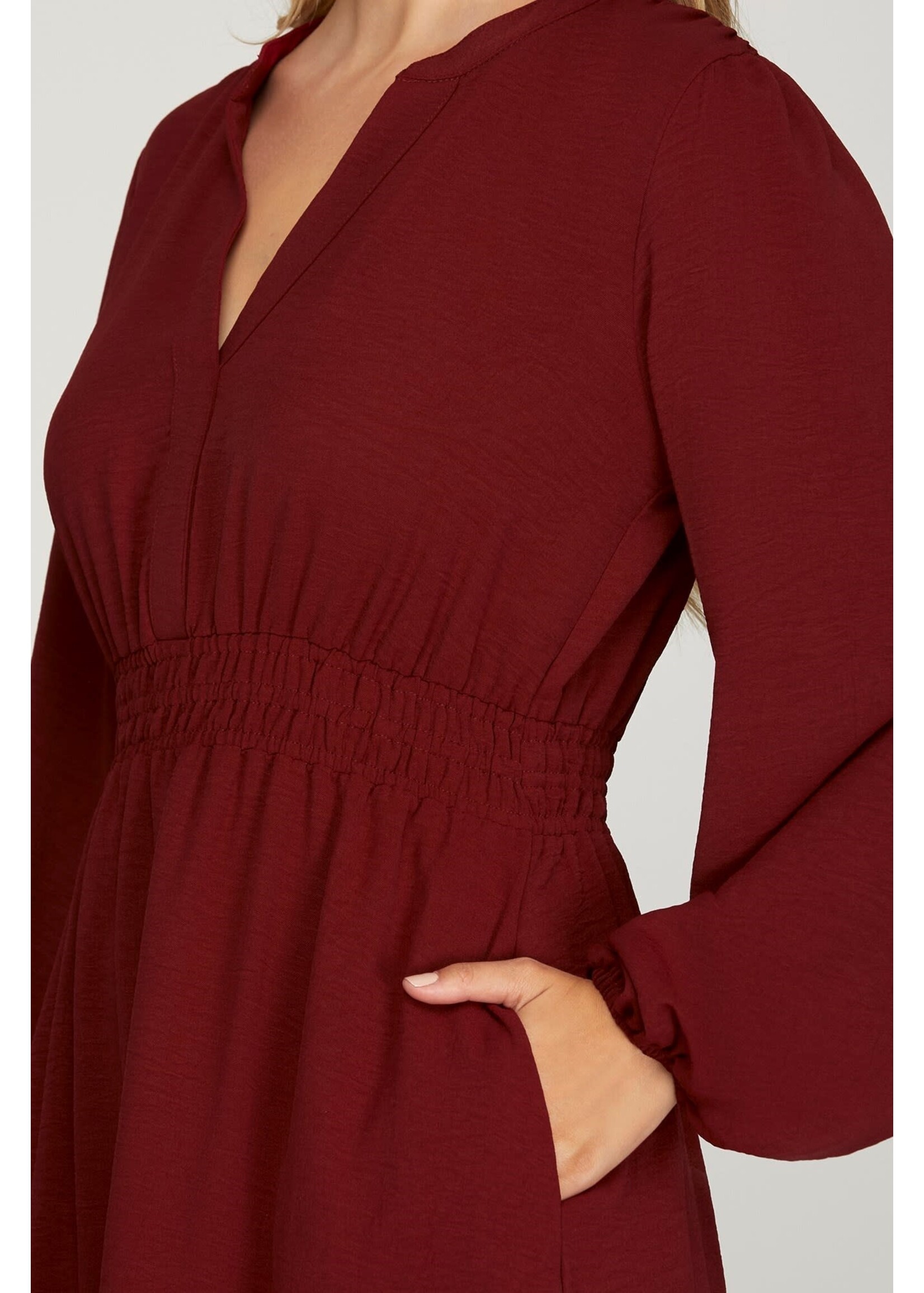 SHE +SKY SHE SY7647 DRESS WOVEN
