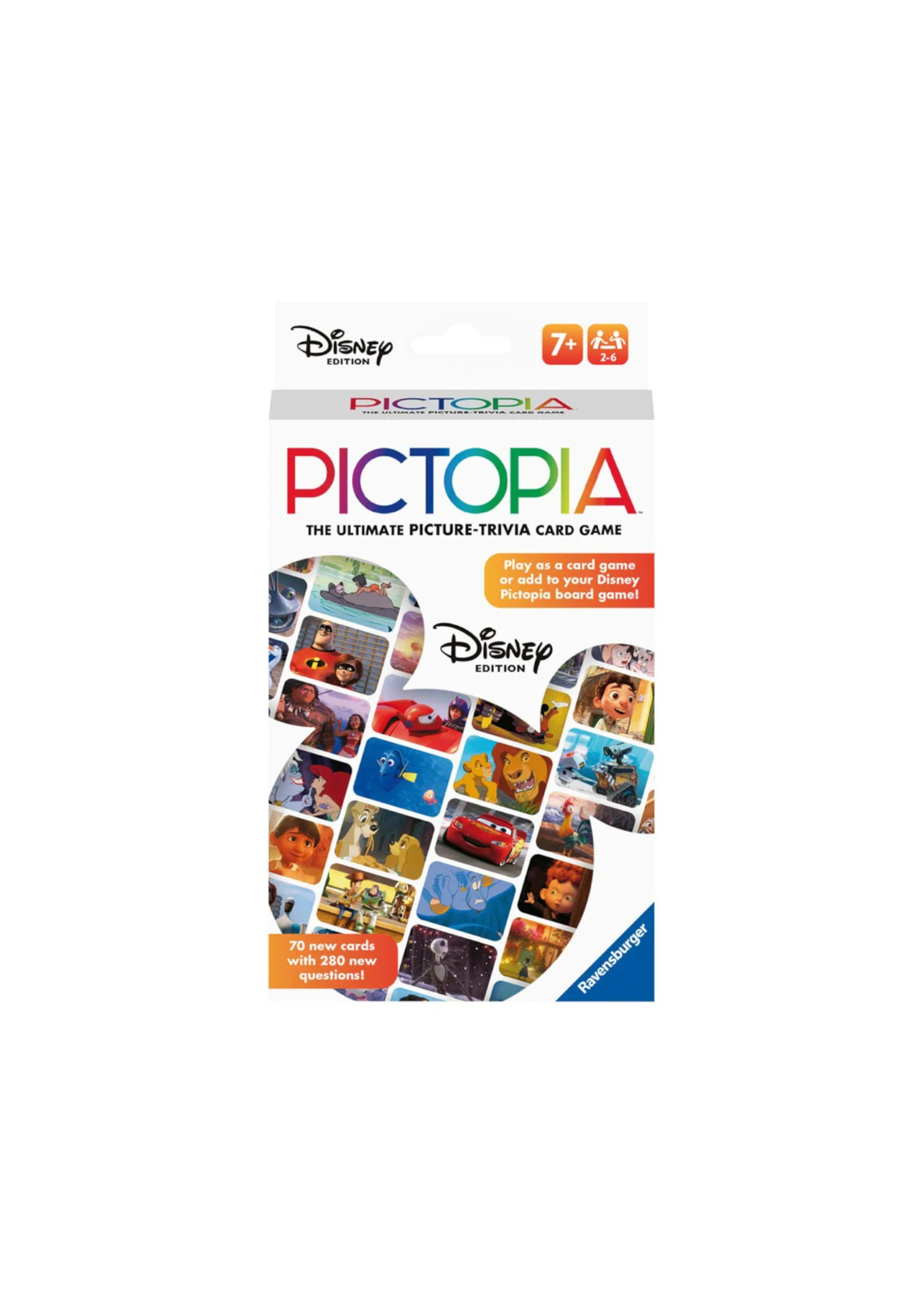 WON CARD GAME PICTOPIA DISNEY
