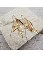TREASURE WHOLESALE TRW EARRINGS  FALLING LEAVES