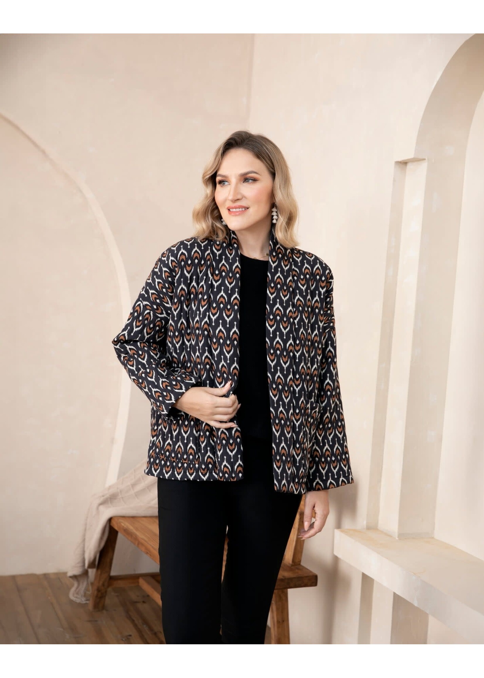 ORANGE FASHION VILLAGE OFV FW-1003 JACKET QUILT SAT