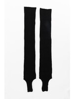 LET YYS-9721 LEG WARMERS RIB BLACK
