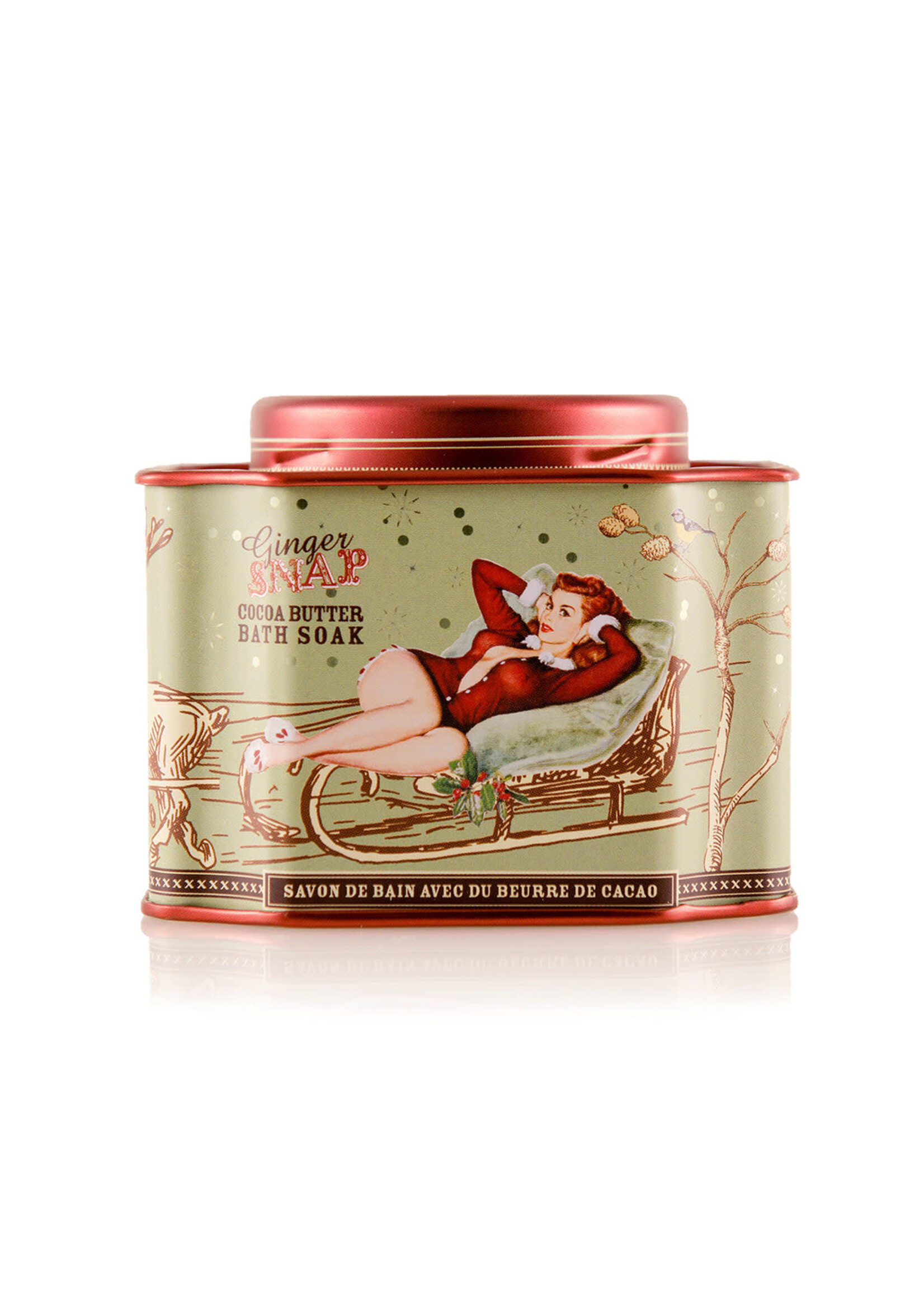 BFV BATH SOAK TIN 200G GINGERSNAP