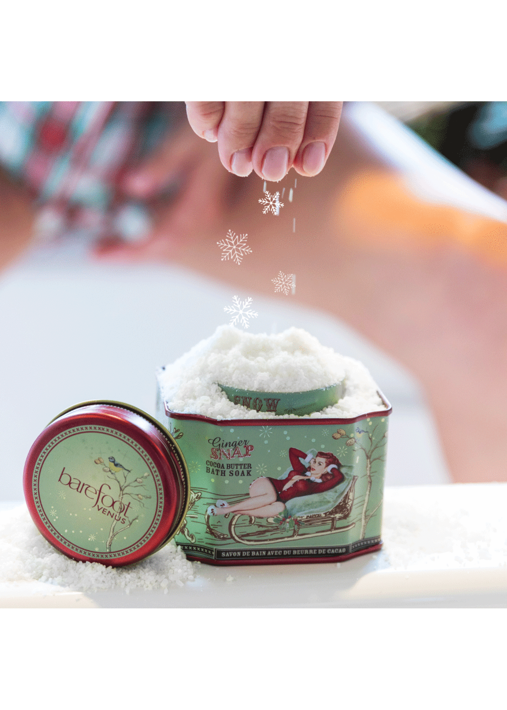 BFV BATH SOAK TIN 200G GINGERSNAP