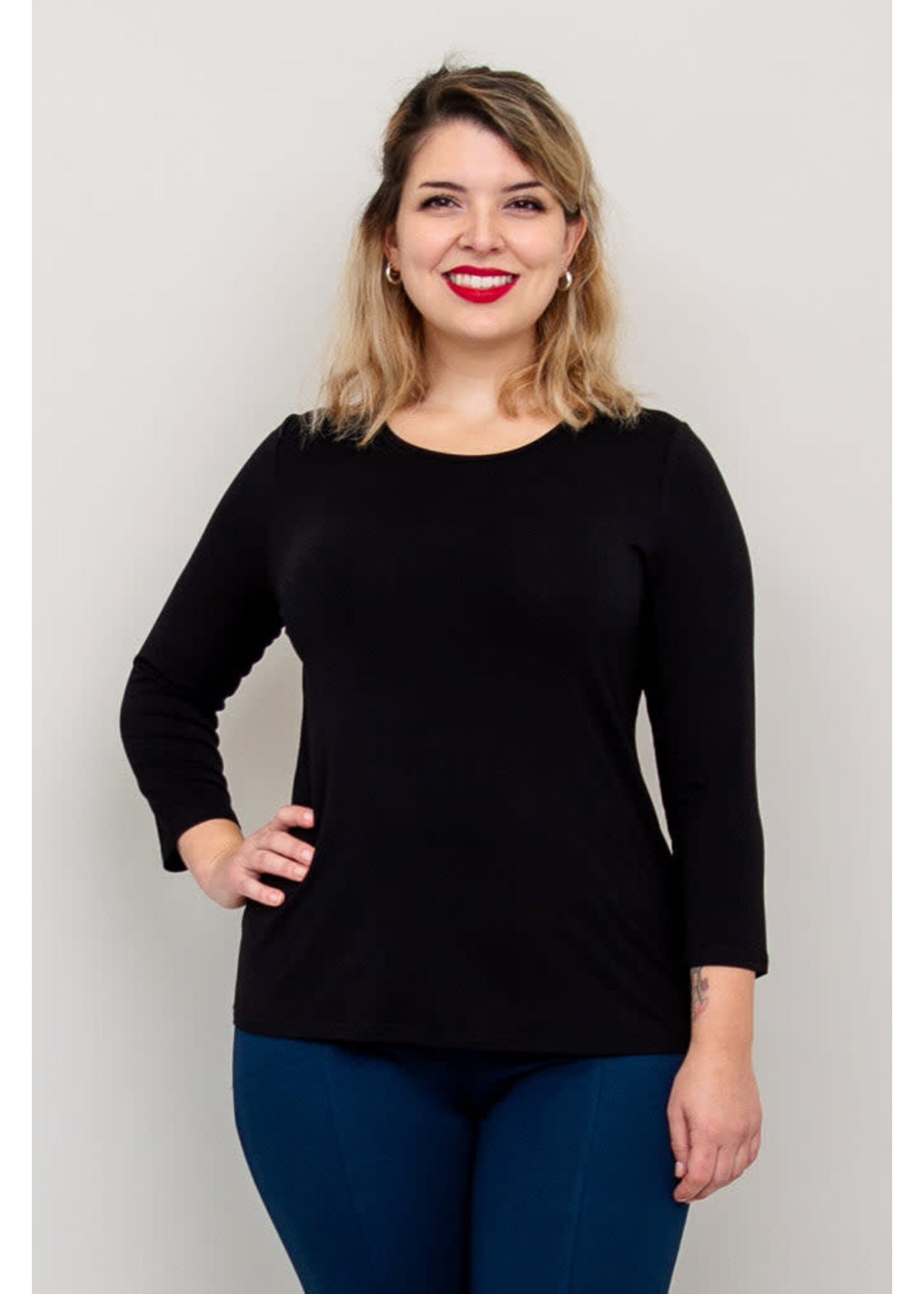 BLUE SKY BSK TOP  MARGORIE LONG SLV