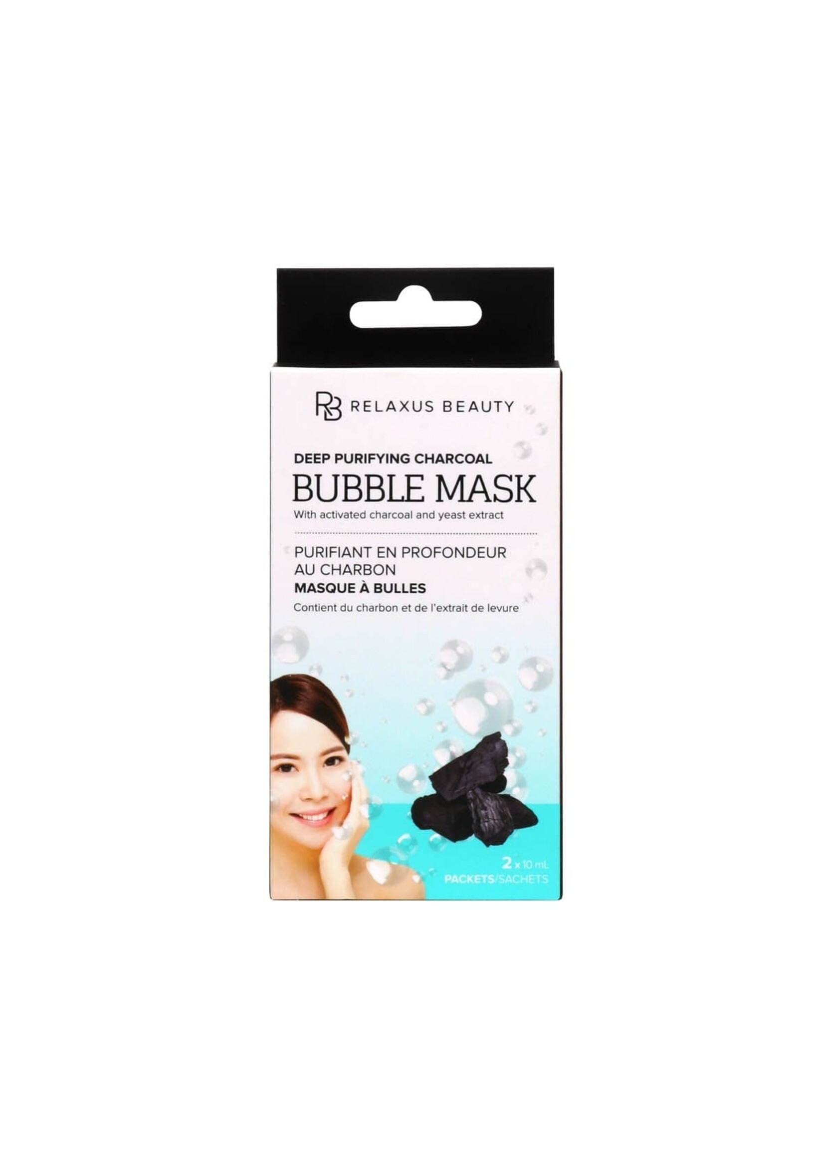 REL BUBBLE MASK CHARCOAL