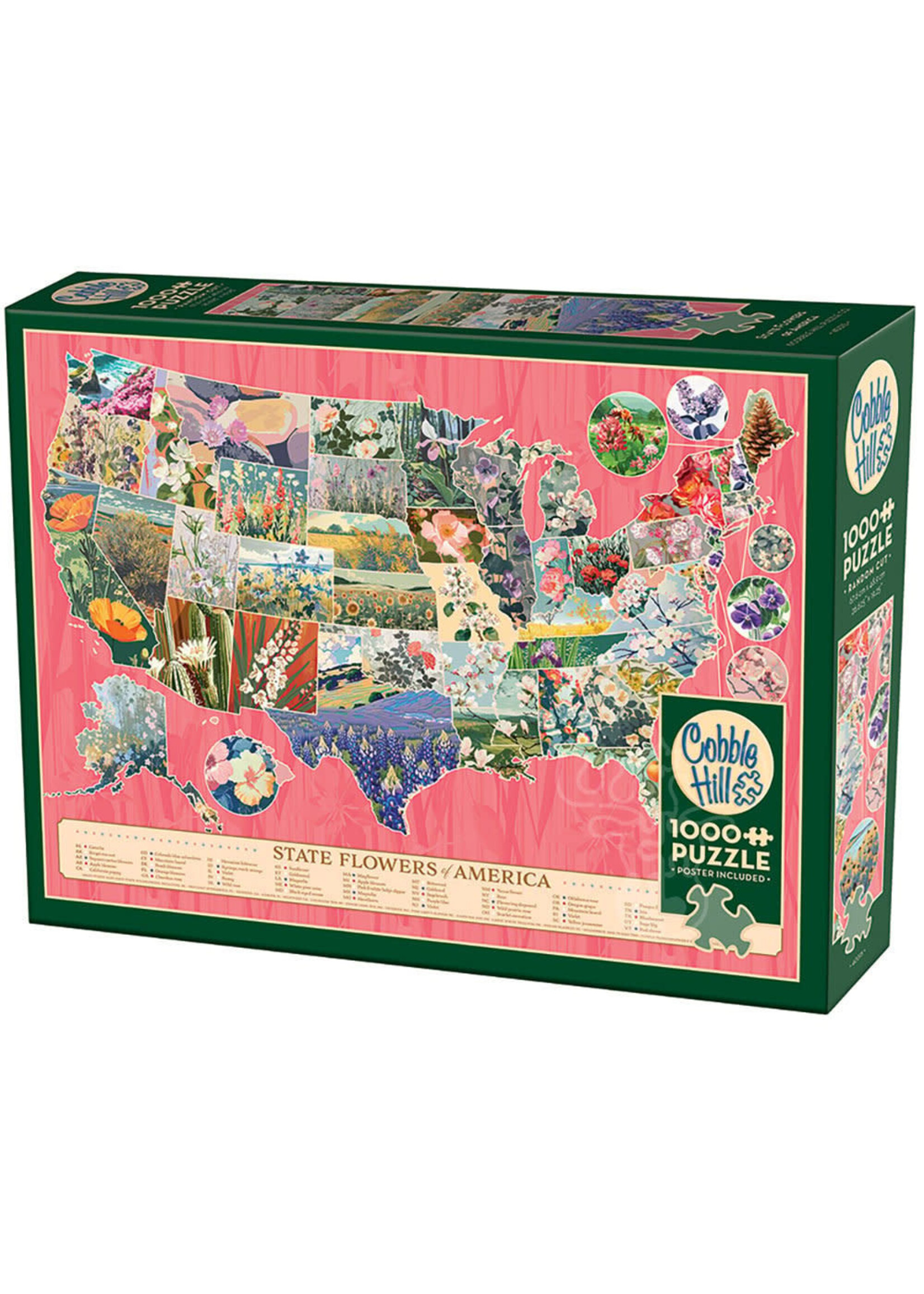 CBL 1000 STATE FLOWERS OF AMERICA