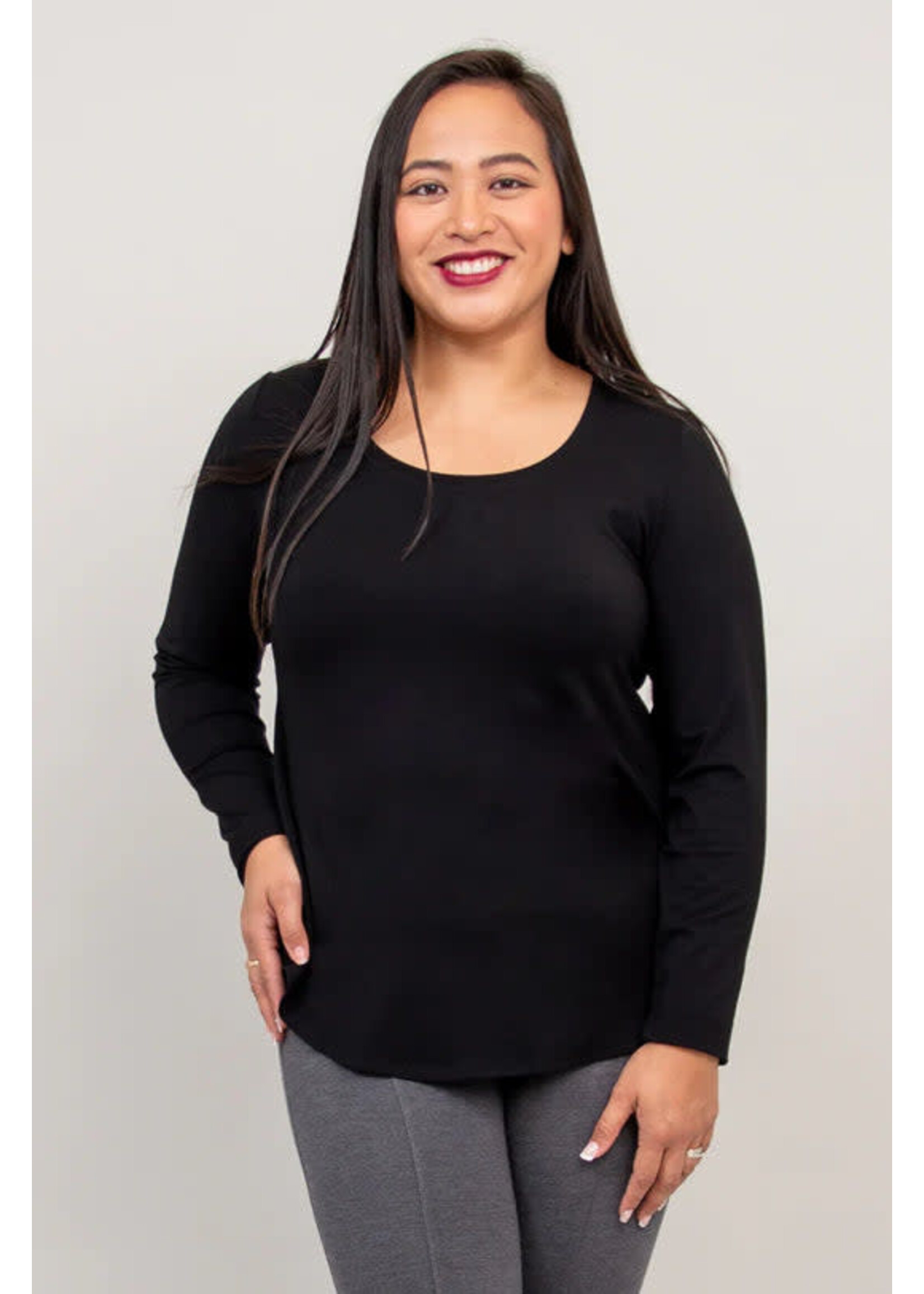 BLUE SKY BSK TOP LONG SLV TESSA