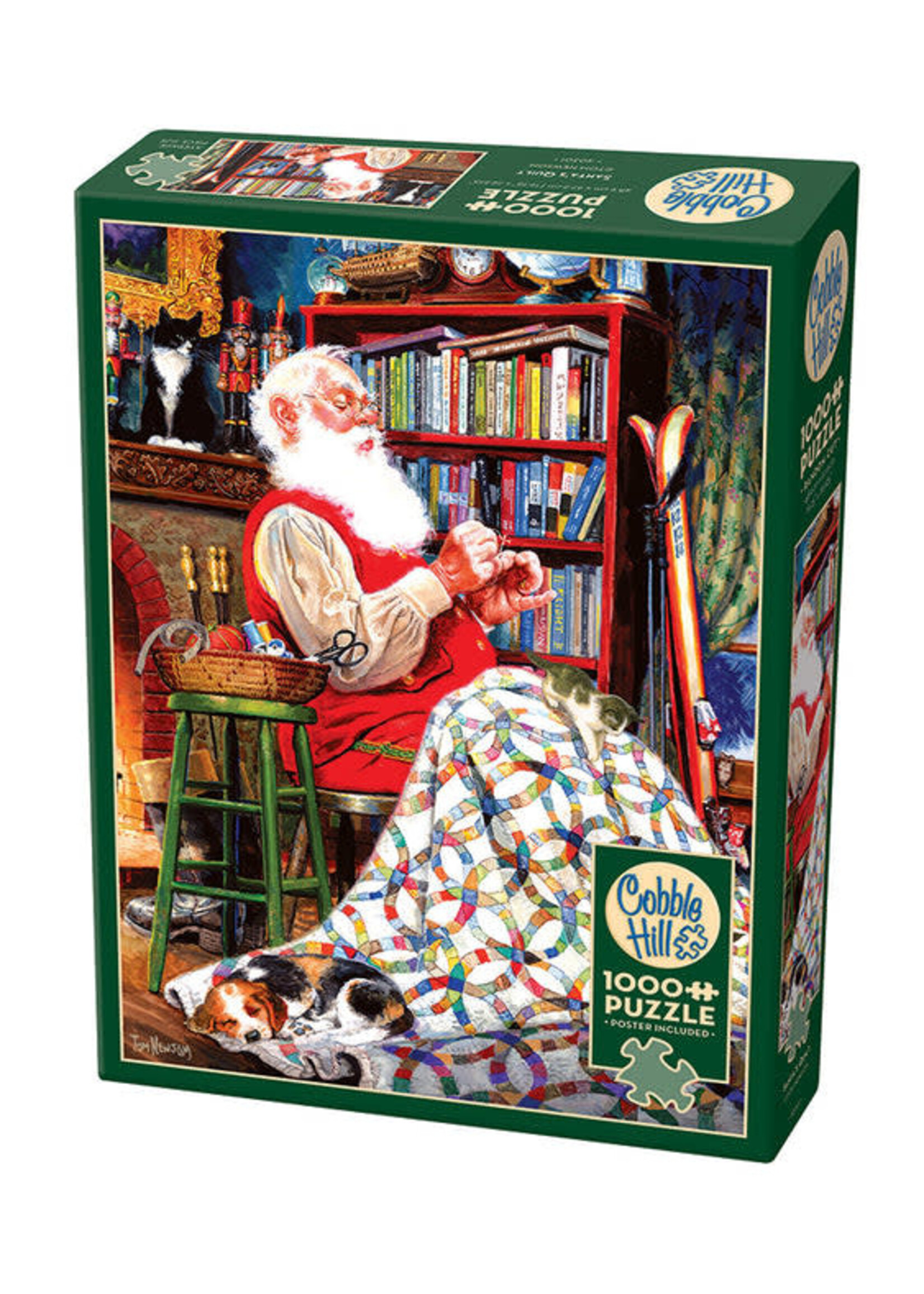 CBL 1000PC SANTA'S QUILT