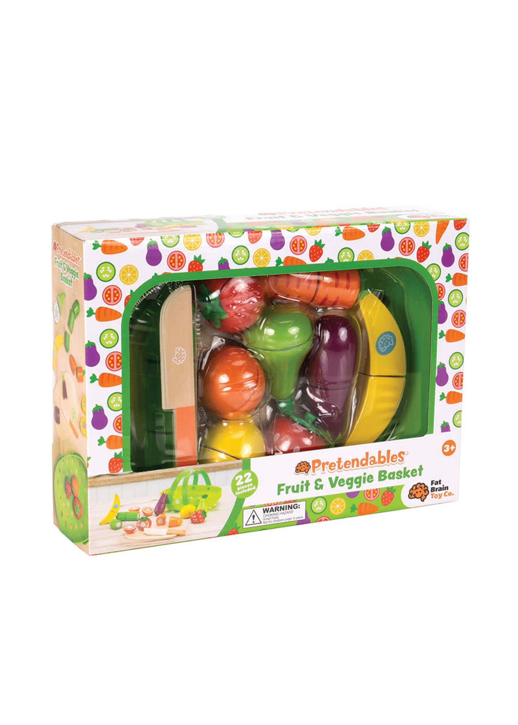 FBT PRETENDABLES FRUIT VEGGIE BASKET