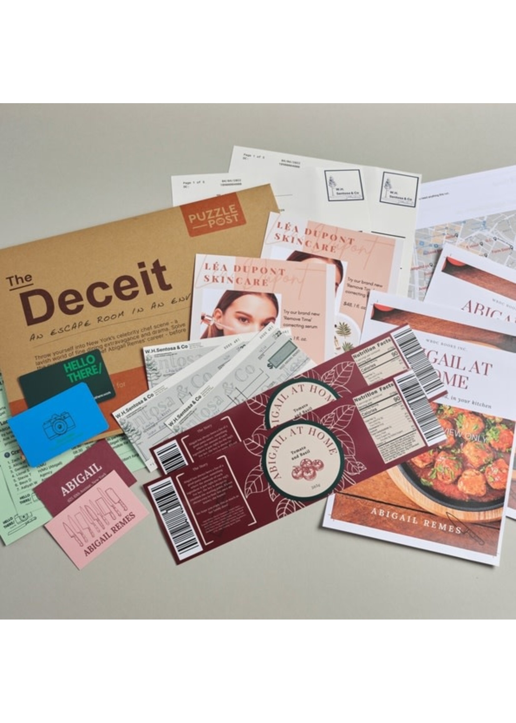PUZZLE POST UK PPU ESCAPE ROOM ENVELOPE