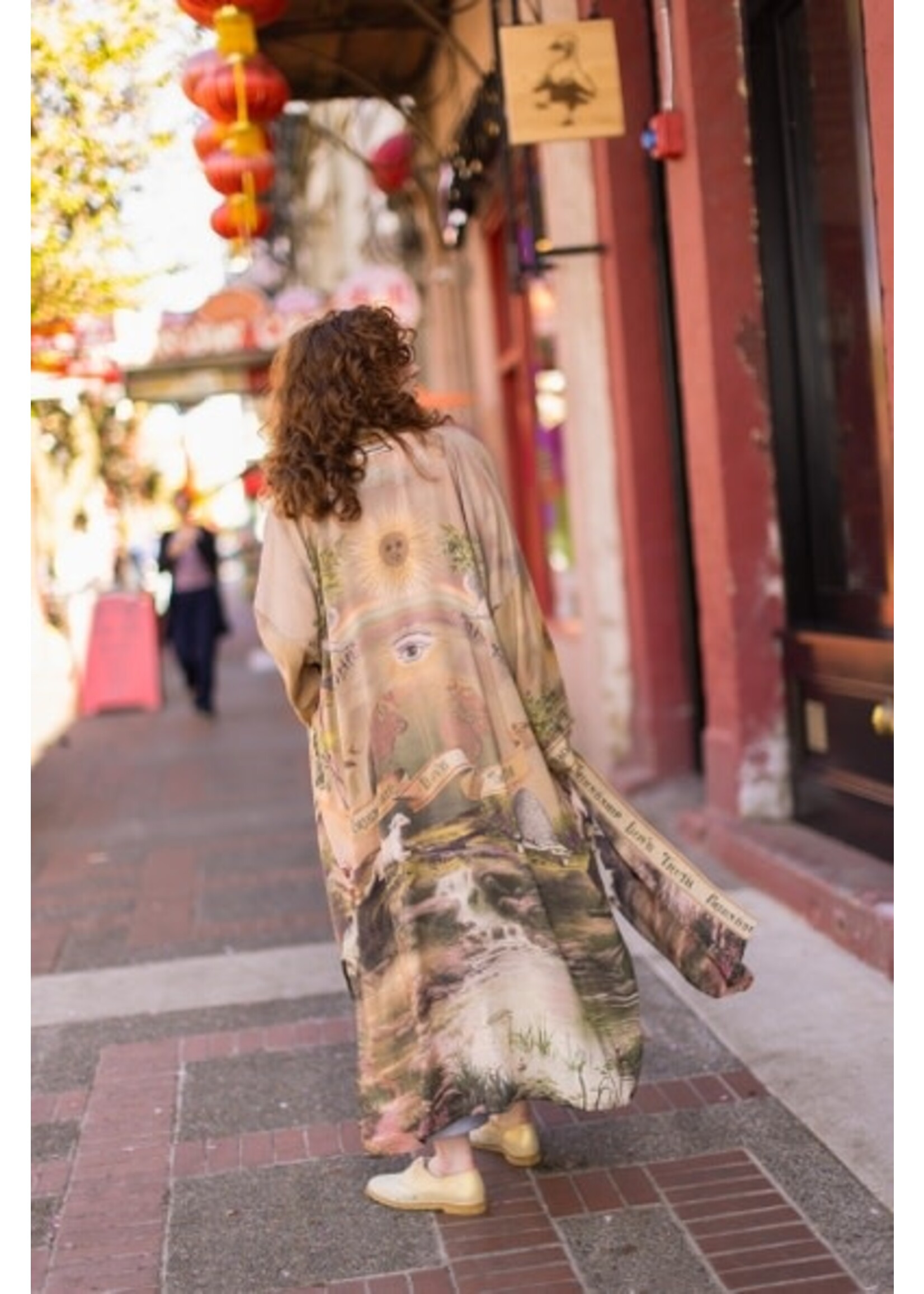 MARKET OF STARS MOS KIMONO VINTAGE FRIENDSHIP LOVE & TRUTH