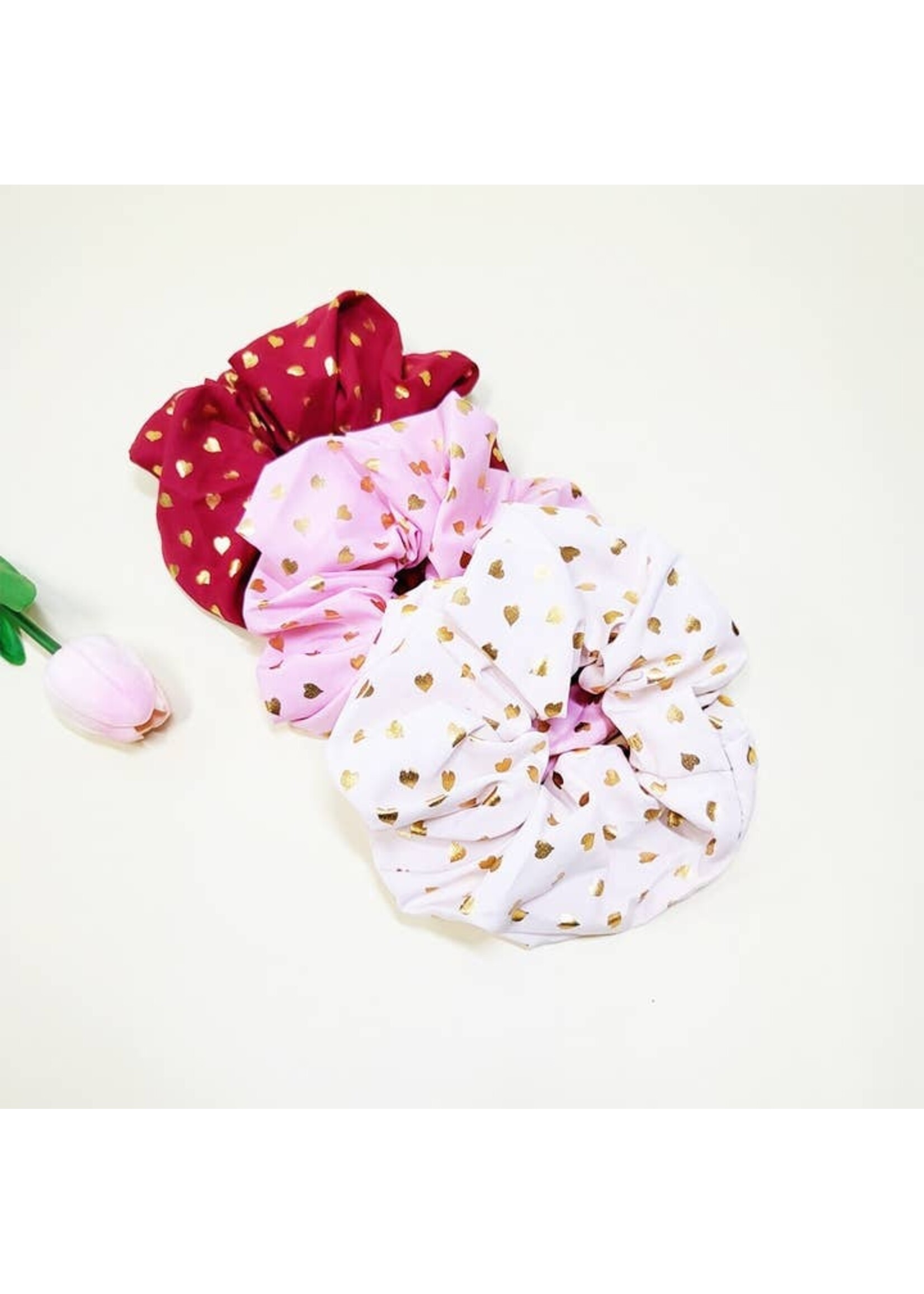 FUNTEZE FUN HAIR CLAW CLIP SCRUNCHIE VALENTINE
